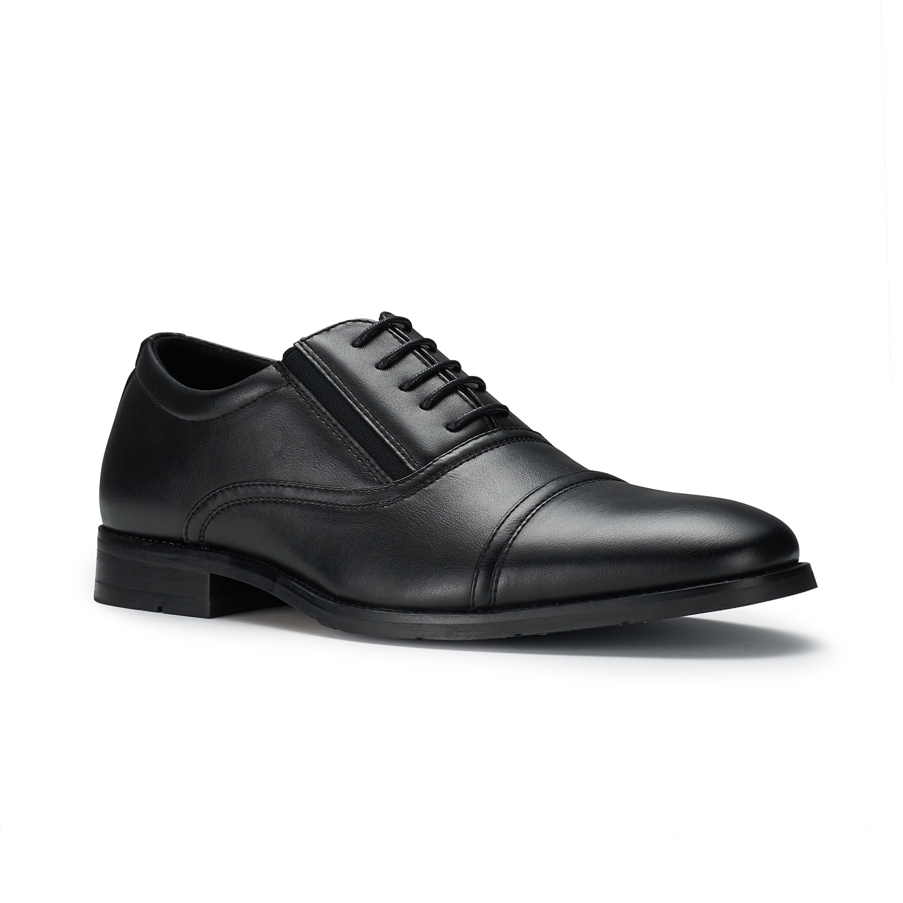 weding dress shop Ferro Aldo Adam Mfa19716 Men's Cap-toe Elastic Oxford Dress Shoes, in Black, Size 9