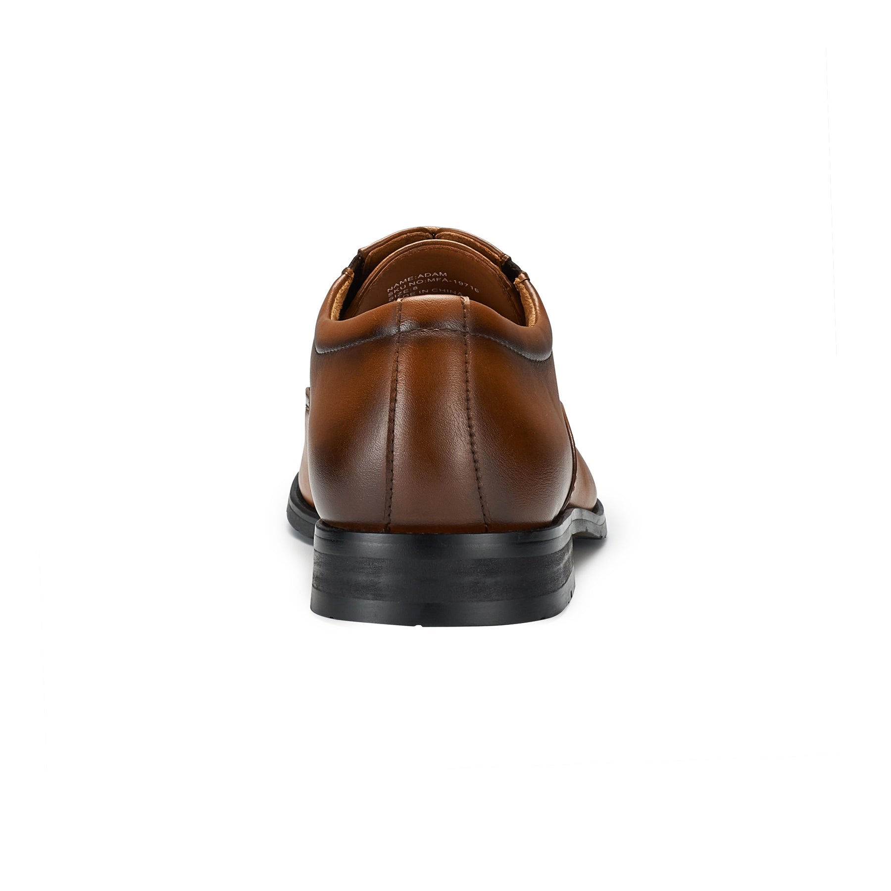 Cap-Toe with Elastic Panel Oxford Shoes | Adam by Ferro Aldo | Conal Footwear | Back Angle View