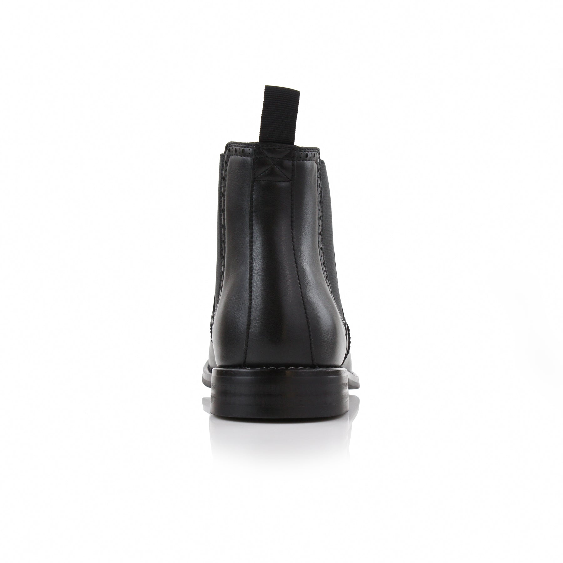 Brogue Wingtip Chelsea Boots | Alonzo by Ferro Aldo | Conal Footwear | Back Angle View