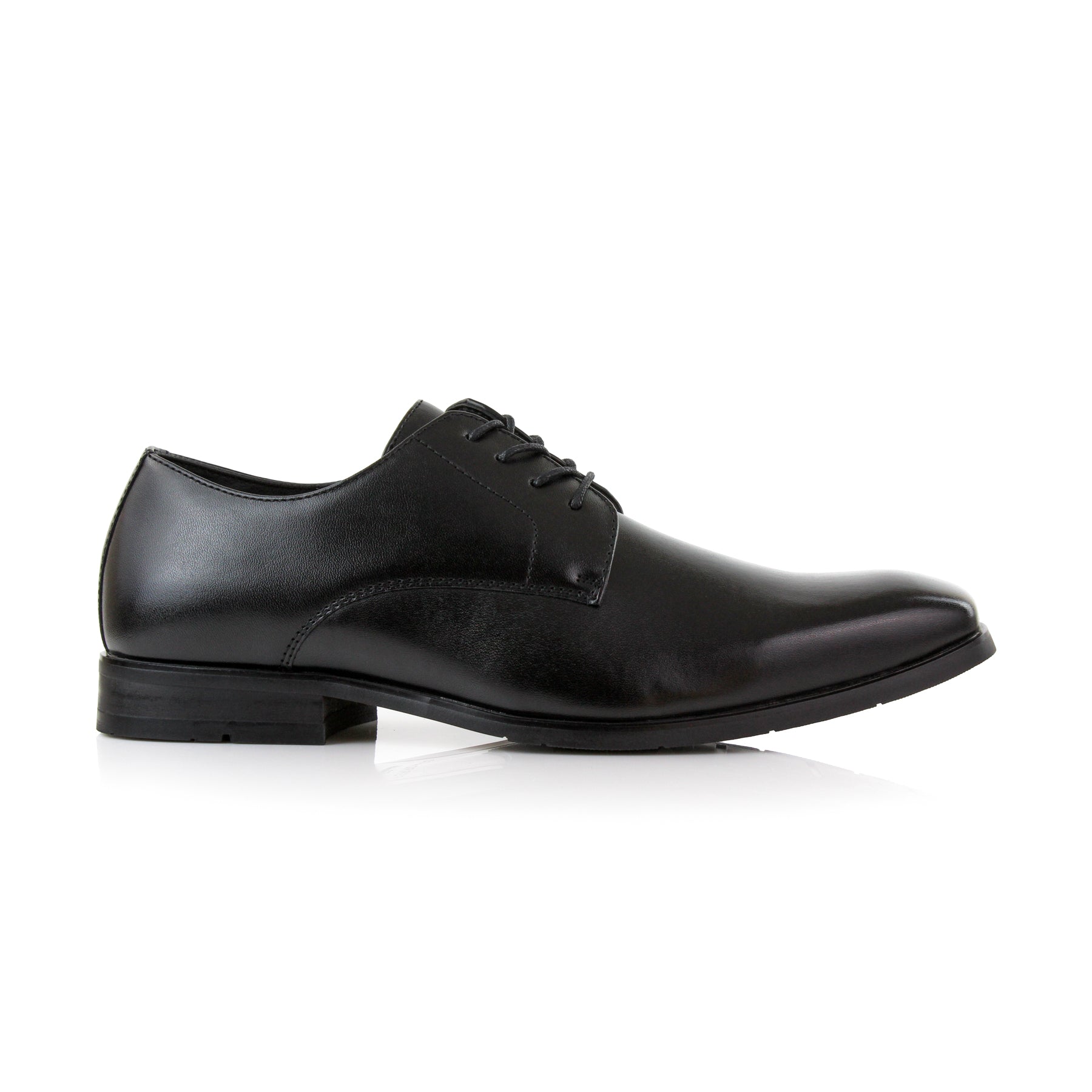 Plain Toe Derby Shoes | Alvin by Ferro Aldo | Conal Footwear | Outer Side Angle View