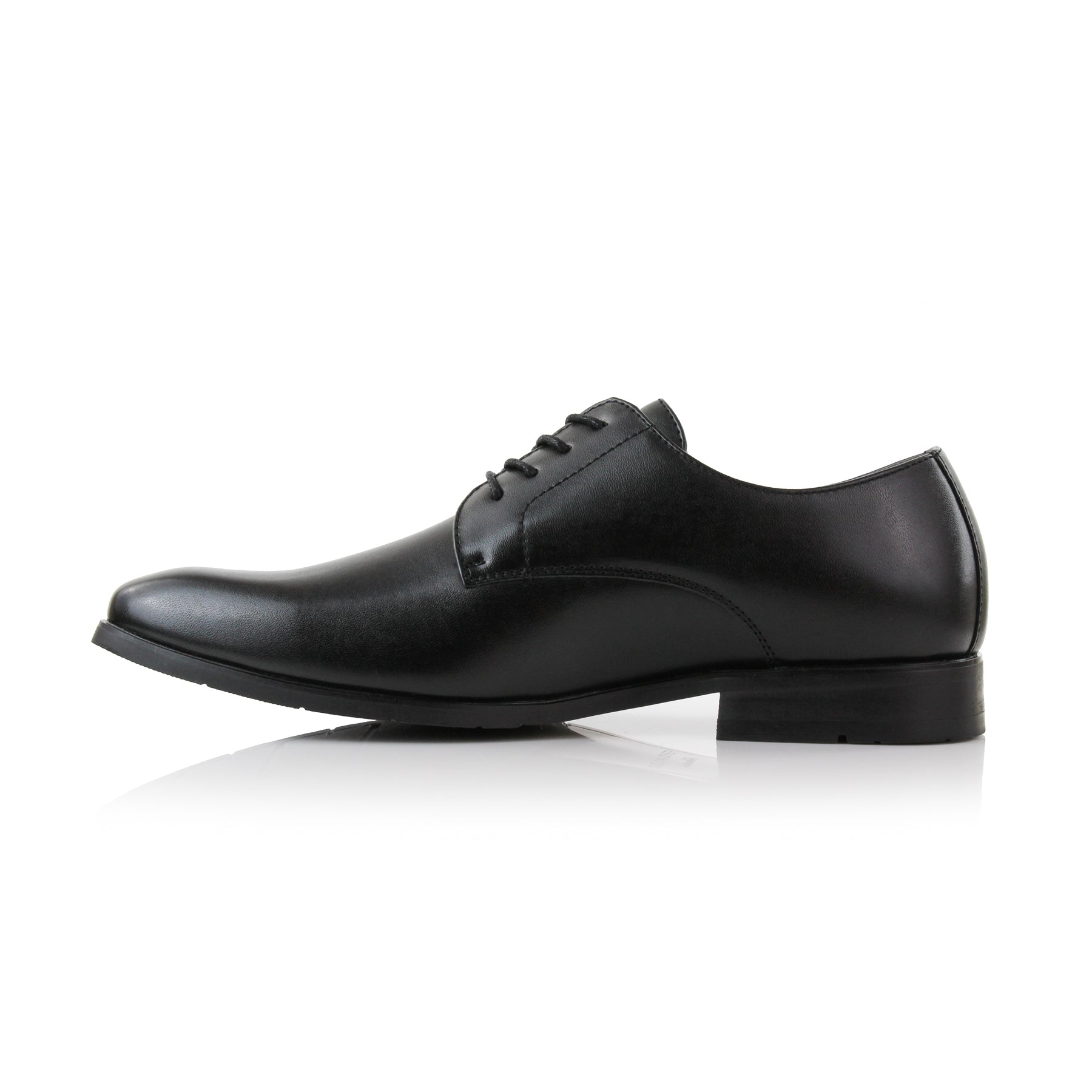 Plain Toe Derby Shoes | Alvin by Ferro Aldo | Conal Footwear | Inner Side Angle View
