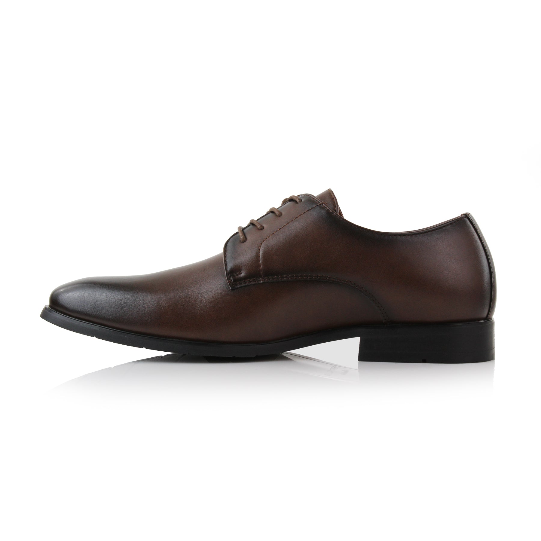 Plain Toe Derby Shoes | Alvin by Ferro Aldo | Conal Footwear | Inner Side Angle View