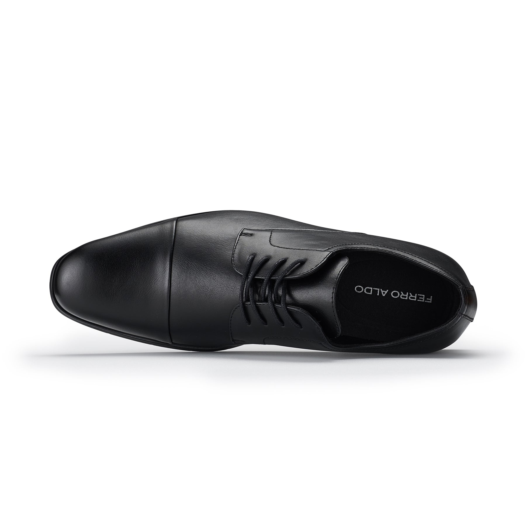 Men's Cap Toe Derby Shoes | Archie by Ferro Aldo | Conal Footwear | Top-Down Angle View