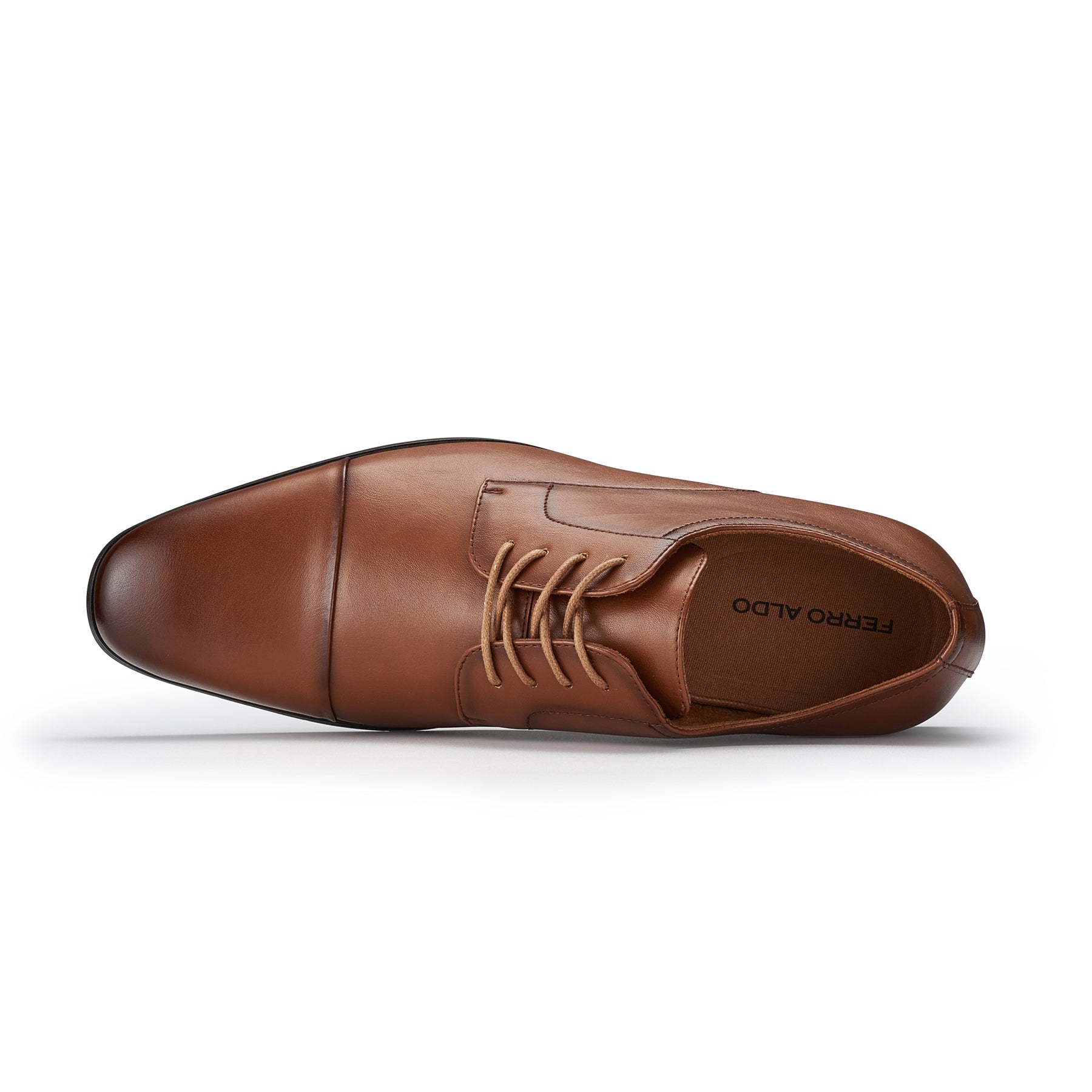 Men's Cap Toe Derby Shoes | Archie by Ferro Aldo | Conal Footwear | Top-Down Angle View