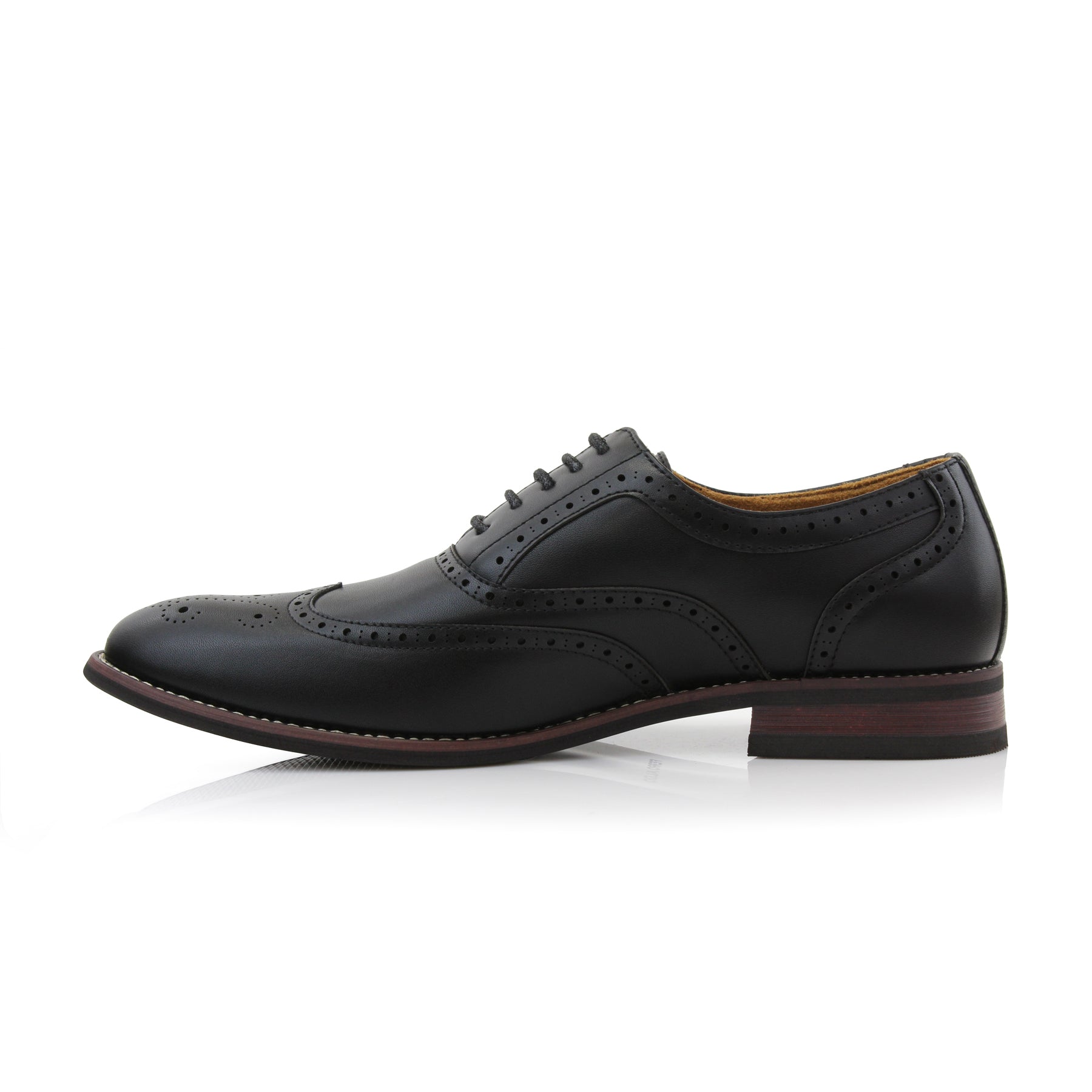 Brogue Wingtip Oxfords | Arthur by Ferro Aldo | Conal Footwear | Inner Side Angle View
