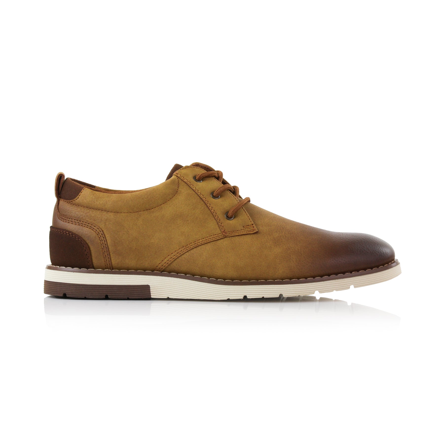 Grained Leather Sneakers | Ayden by Ferro Aldo | Conal Footwear | Outer Side Angle View