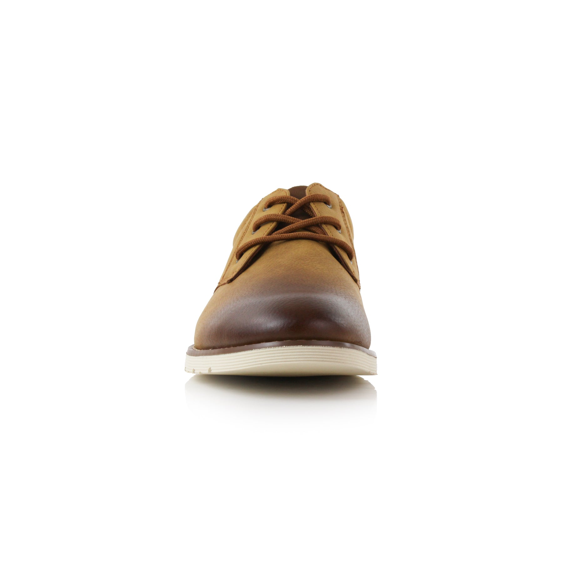 Grained Leather Sneakers | Ayden by Ferro Aldo | Conal Footwear | Front Angle View