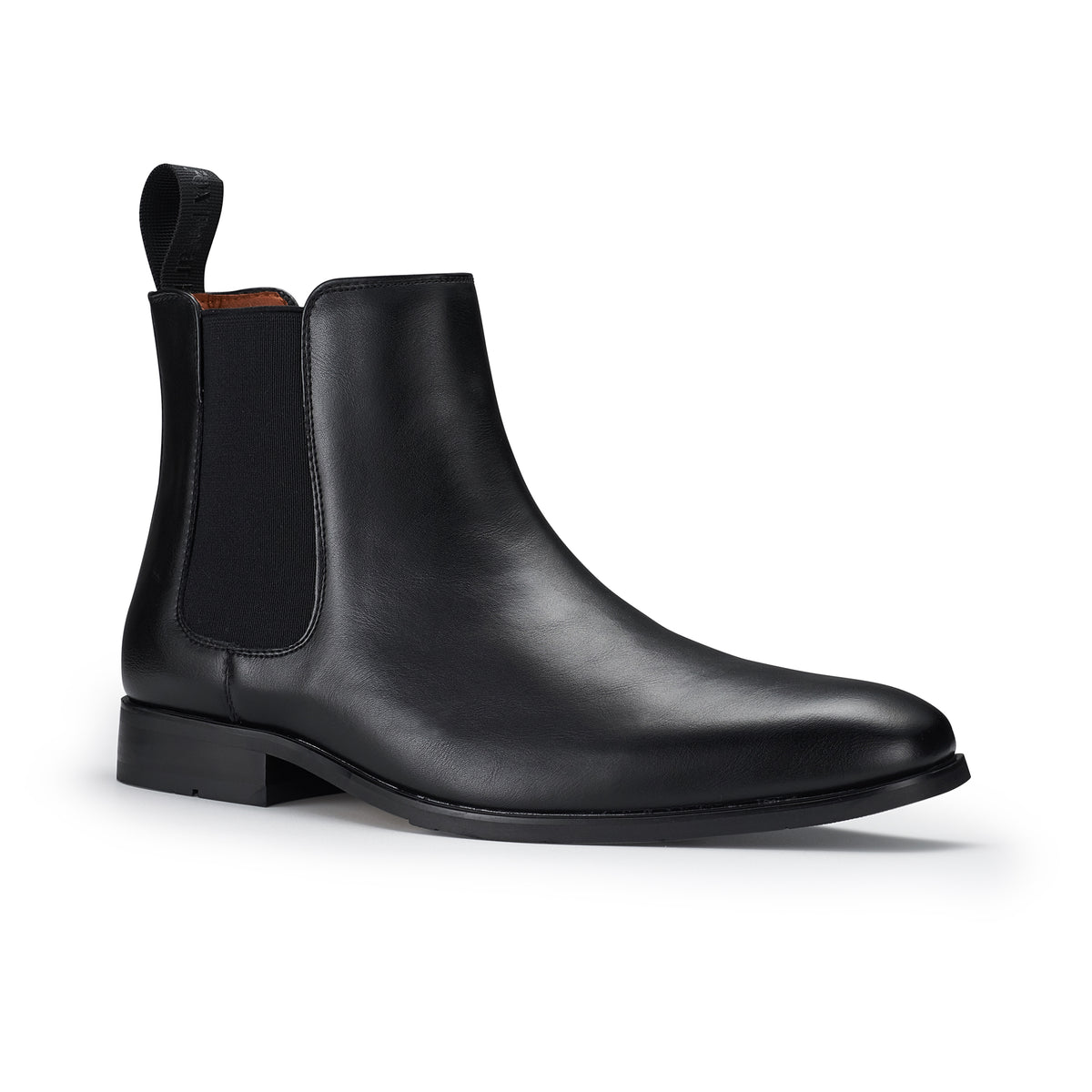 Ross Snow, Mens Fabio Chelsea Black Leather Boot, Size 11 M Polar Fox Men main image 3
