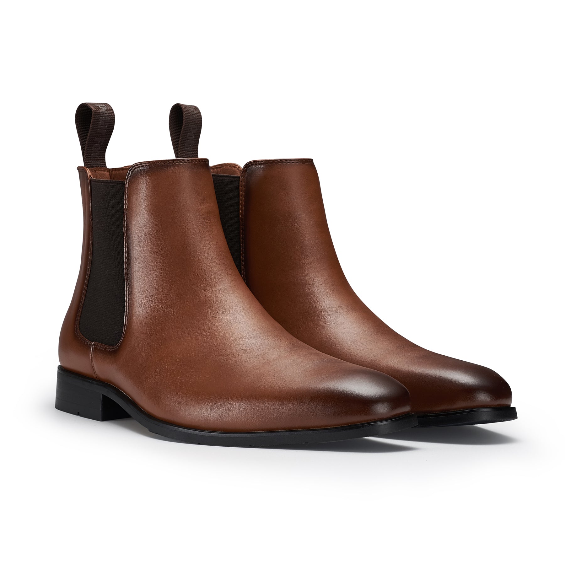 Minimalistic Chelsea Boots | Brendon by Polar Fox | Conal Footwear | Paired Angle View