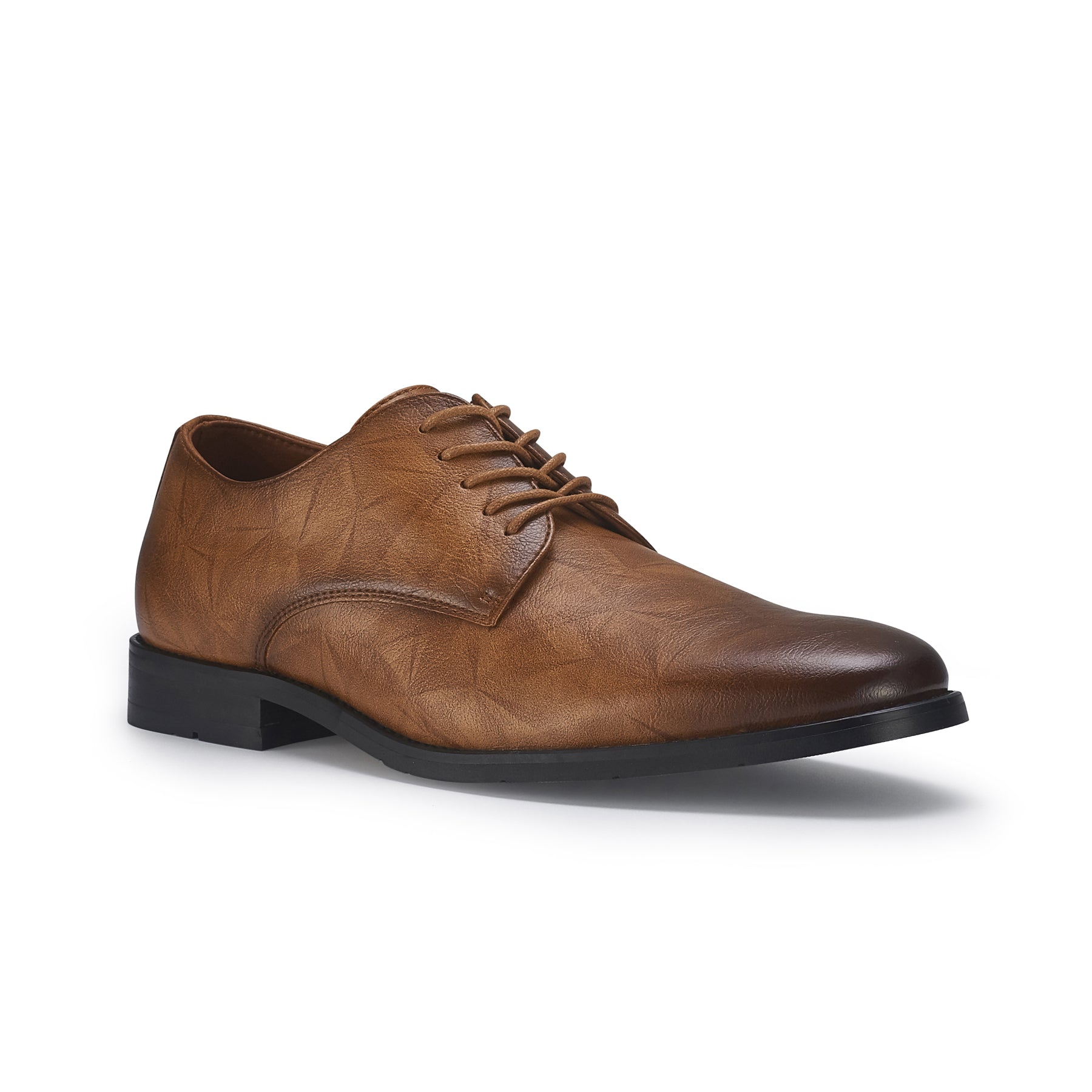 blue dress for baby girl Ferro Aldo Caleb Men's Plain-Toe Derby Casual Dress Shoes with Geometric Pattern, in Cognac, Men's Size 12, Brown