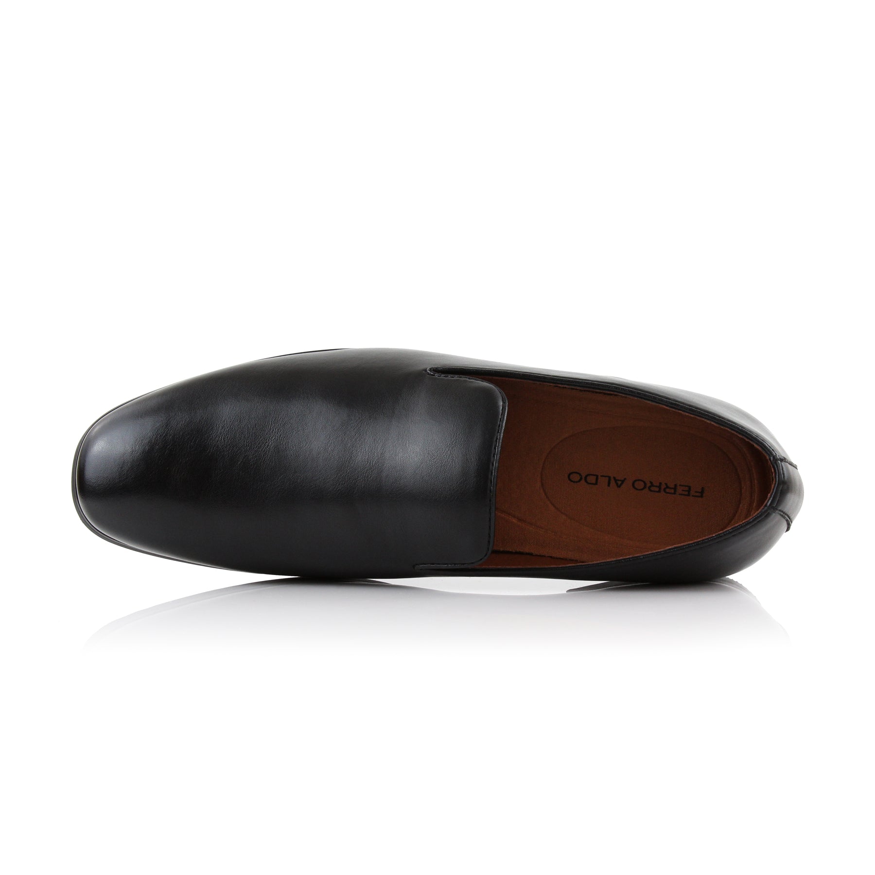 Wholecut Loafers | Clyde by Ferro Aldo | Conal Footwear | Top-Down Angle View