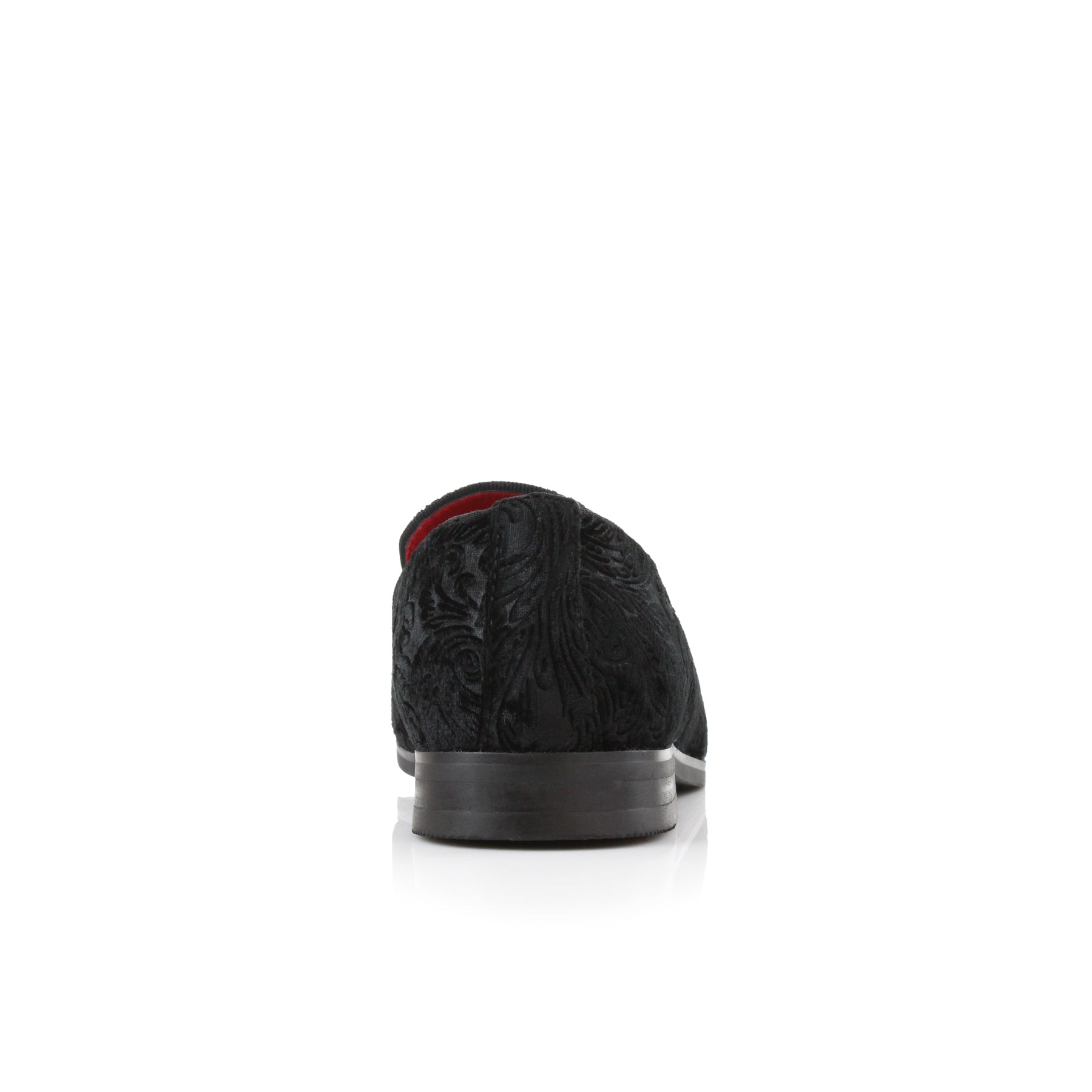 Embossed Wholecut Loafers | Clyde by Ferro Aldo | Conal Footwear | Back Angle View
