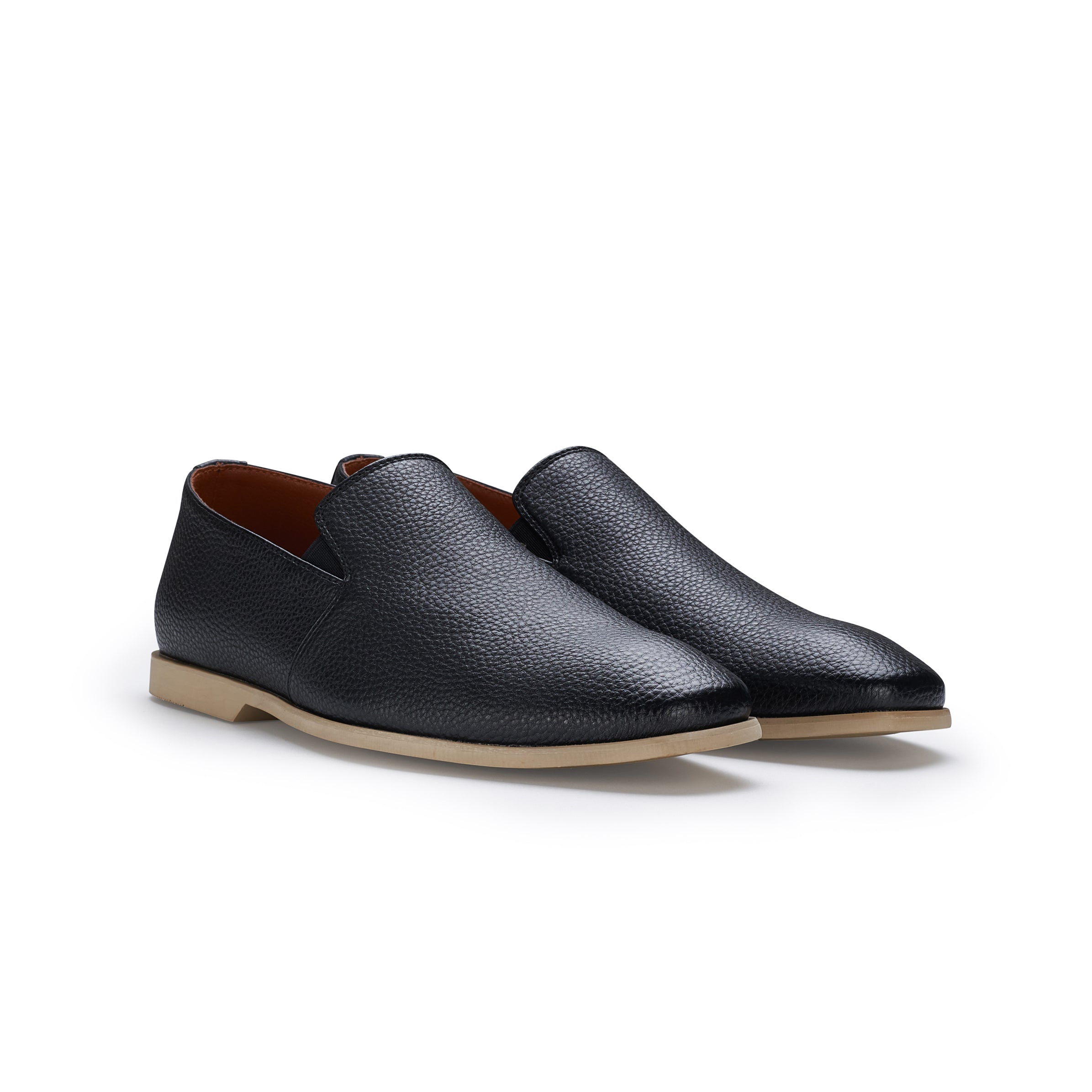 Men's Minimalist Slip-on Loafers | Cole by Ferro Aldo | Conal Footwear | Paired Angle View