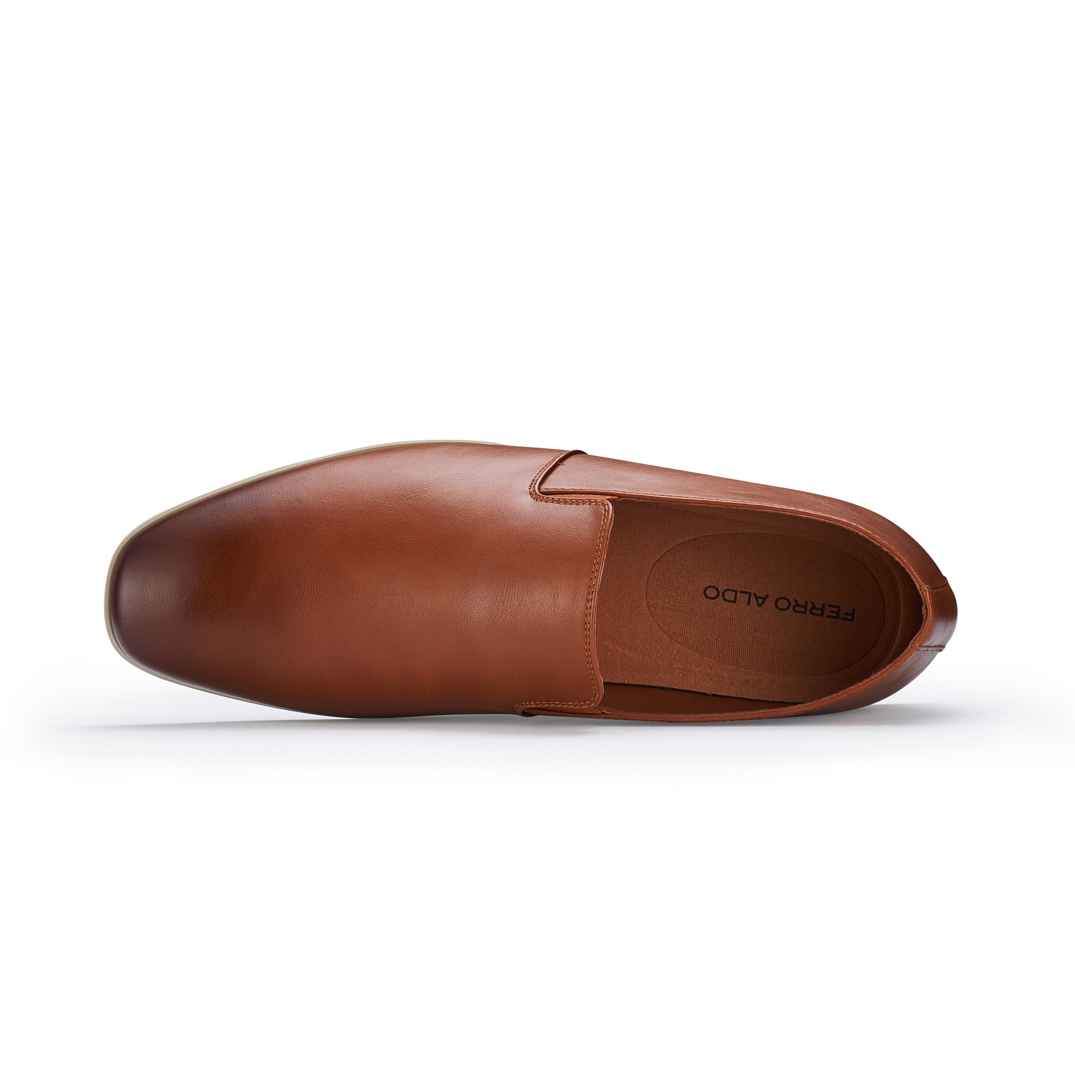 Men's Minimalist Slip-on Loafers | Cole by Ferro Aldo | Conal Footwear | Top-Down Angle View