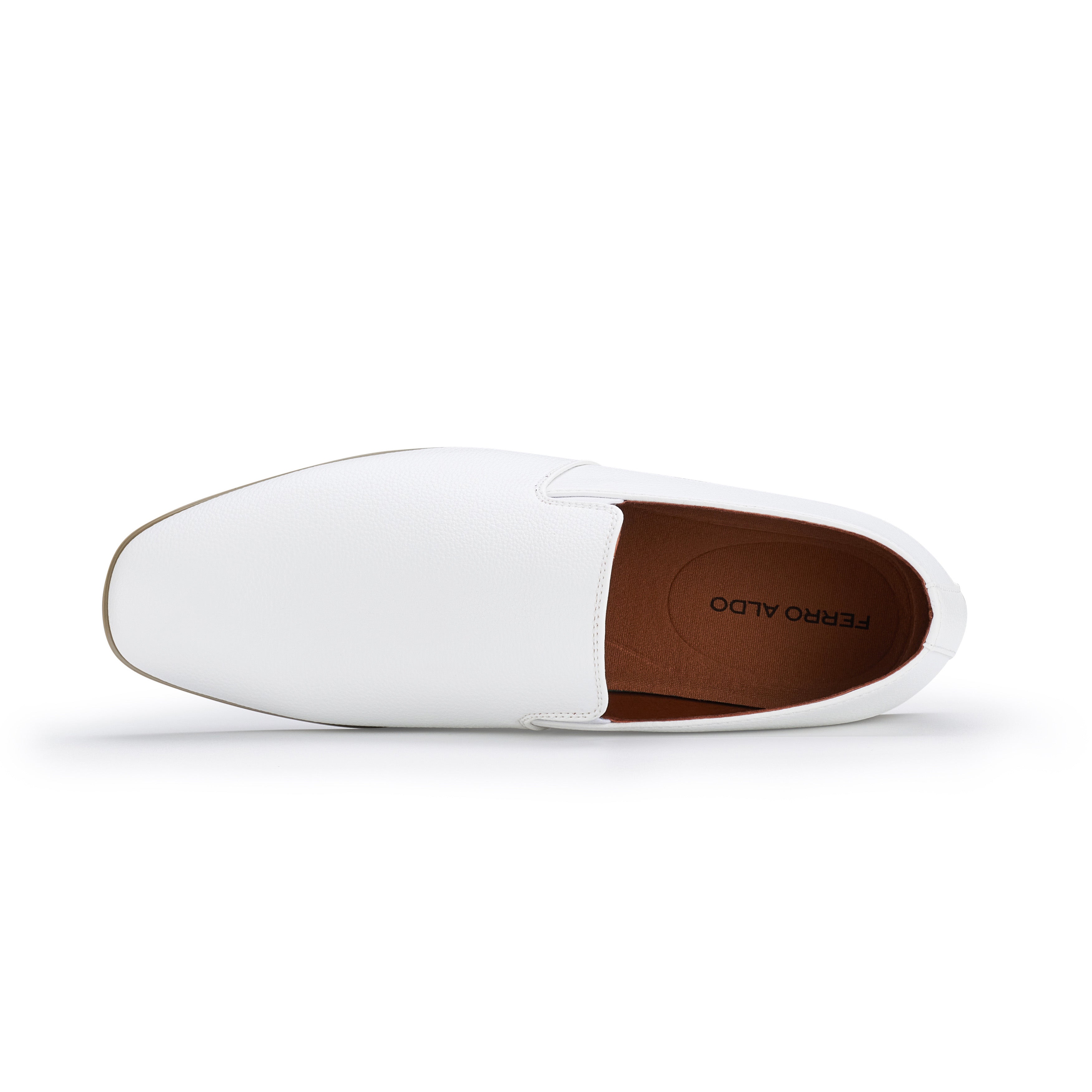 Men's Minimalist Slip-on Loafers | Cole by Ferro Aldo | Conal Footwear | Top-Down Angle View