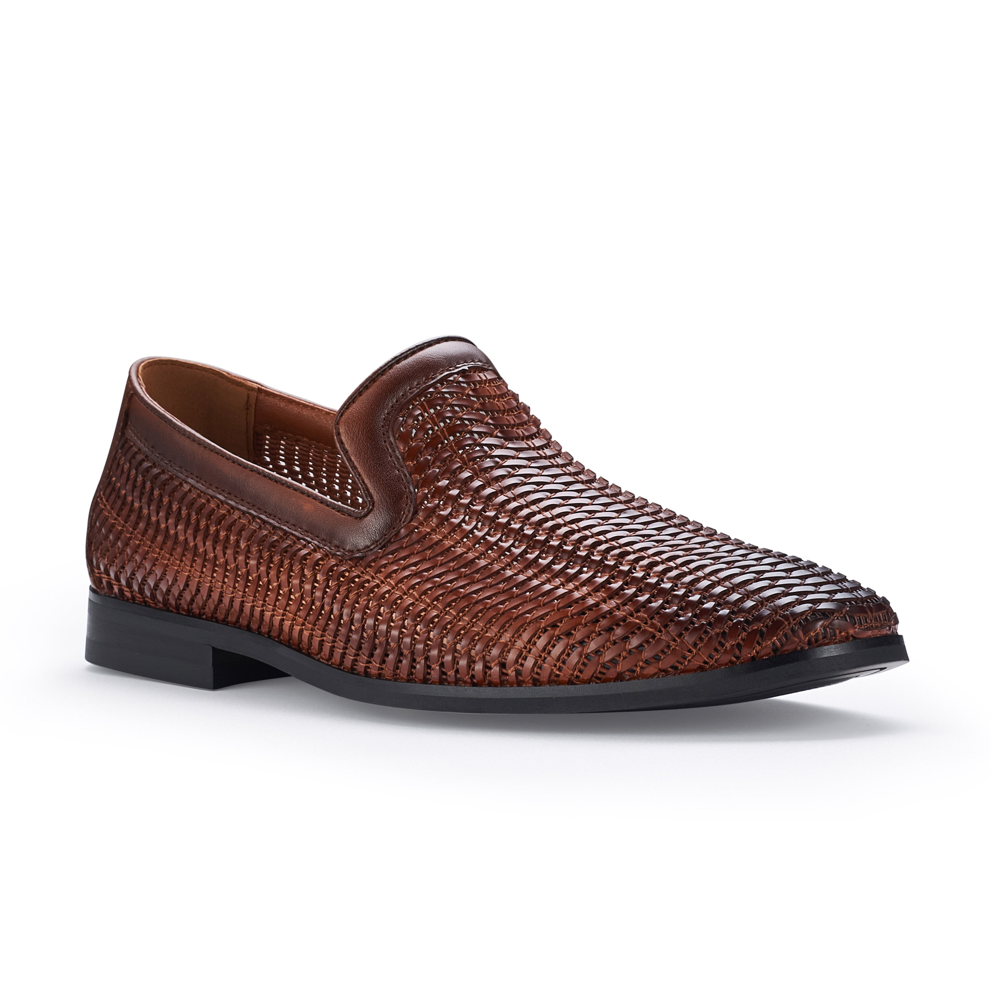Men's Minimalist Woven Loafers | Cullen by Ferro Aldo | Conal Footwear | Main Angle View