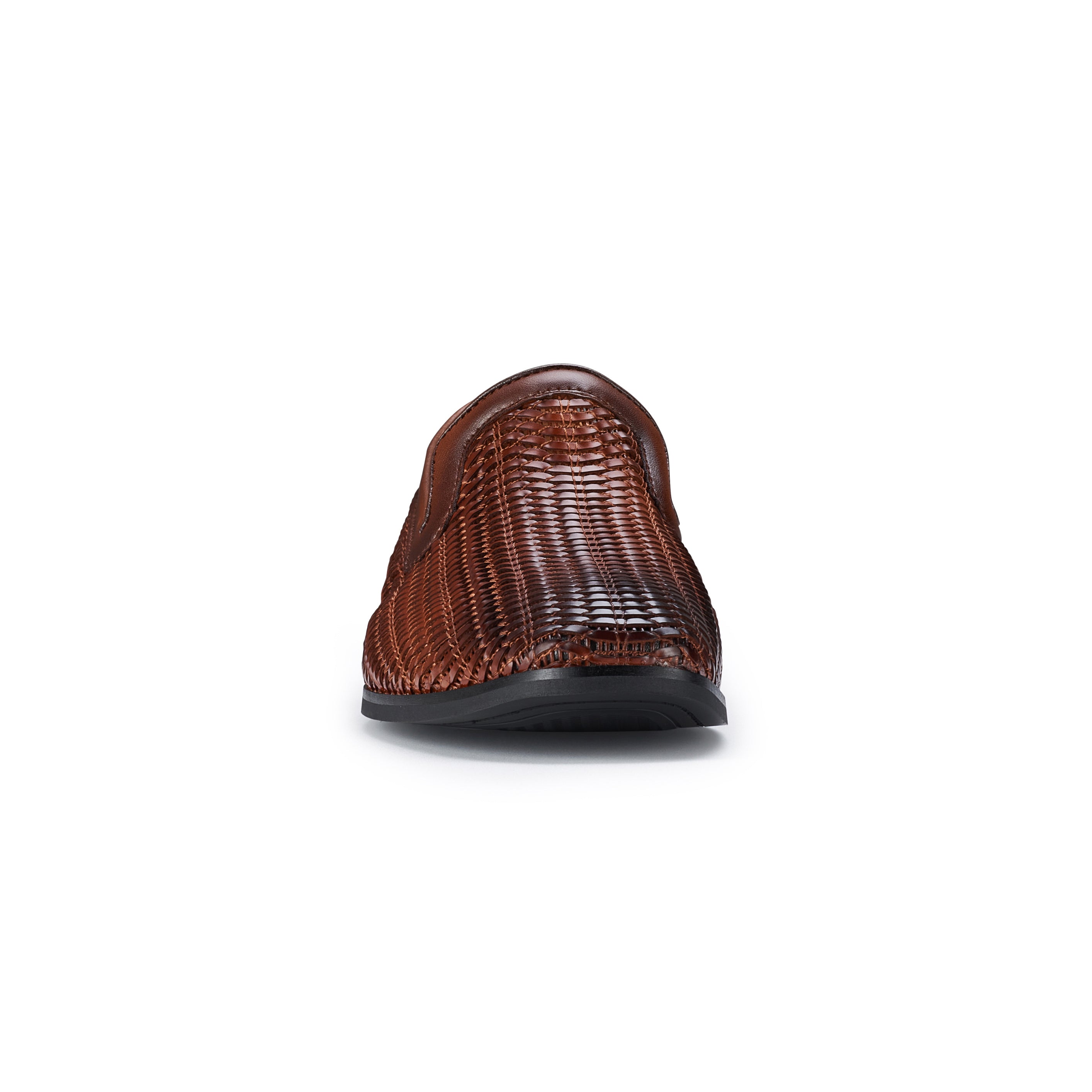 Men's Minimalist Woven Loafers | Cullen by Ferro Aldo | Conal Footwear | Front Angle View