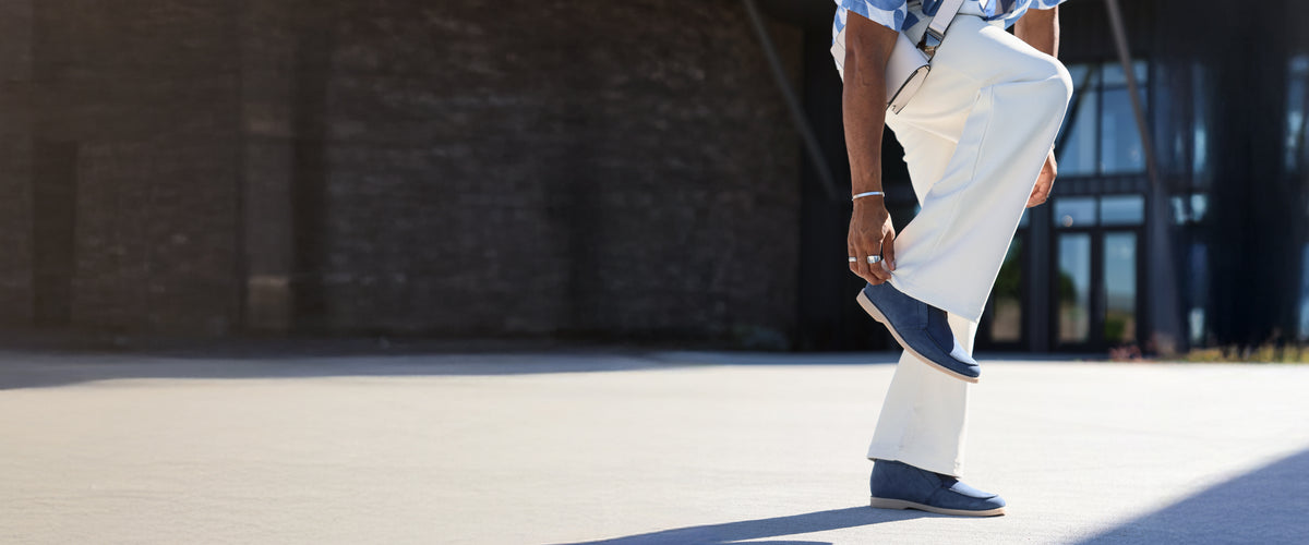 Ferro Aldo | Minimalistic Chukka Boots | Cielo in Blue