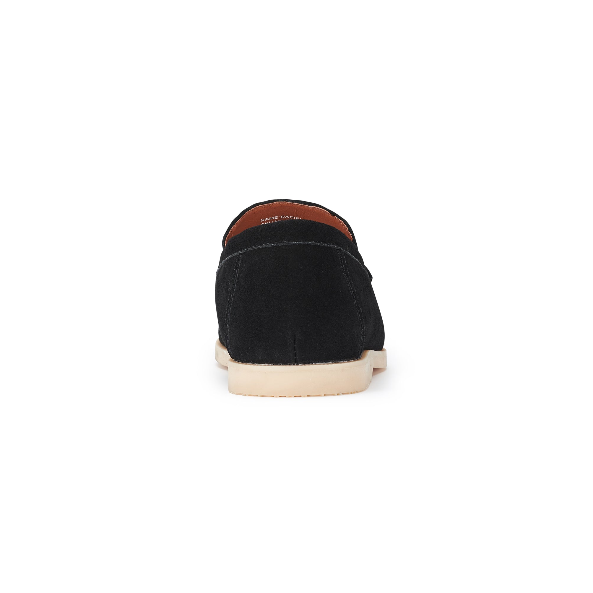 Men's Suede Moc-Toe Loafers | Daciel by Ferro Aldo | Conal Footwear | Back Angle View
