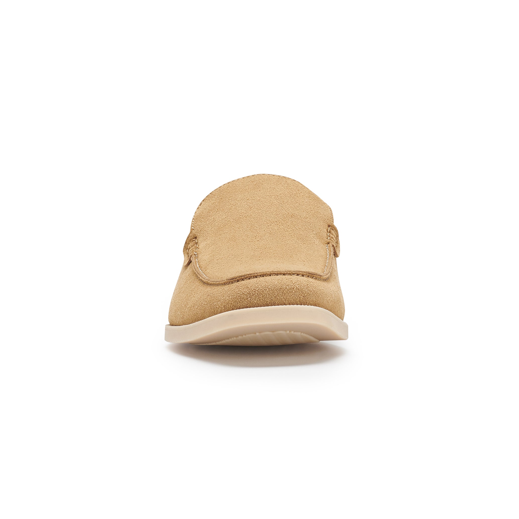 Men's Suede Moc-Toe Loafers | Daciel by Ferro Aldo | Conal Footwear | Front Angle View