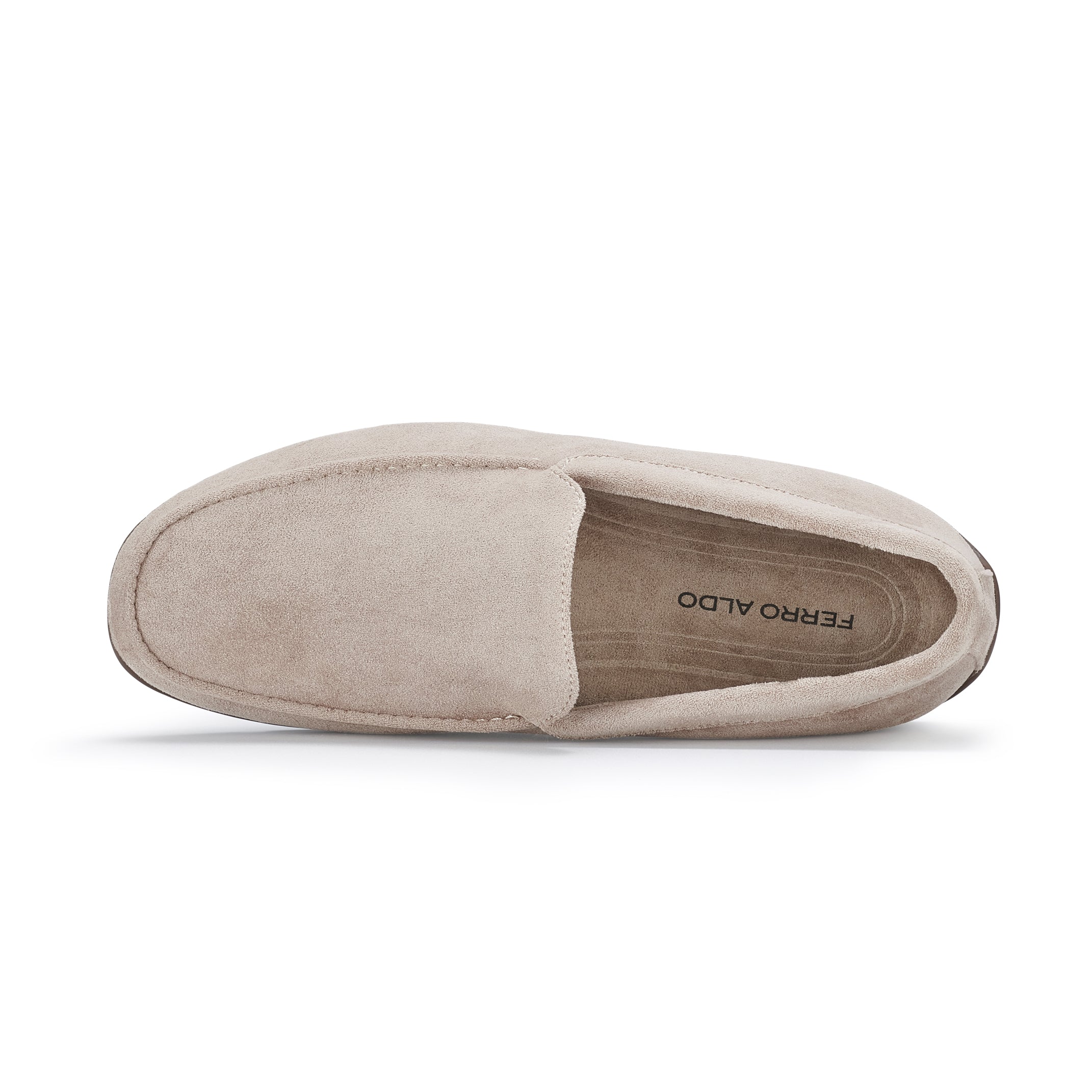 Men's Minimalist Slip-on Venetian Moccasin Loafers | Danilo by Ferro Aldo | Conal Footwear | Top-Down Angle View