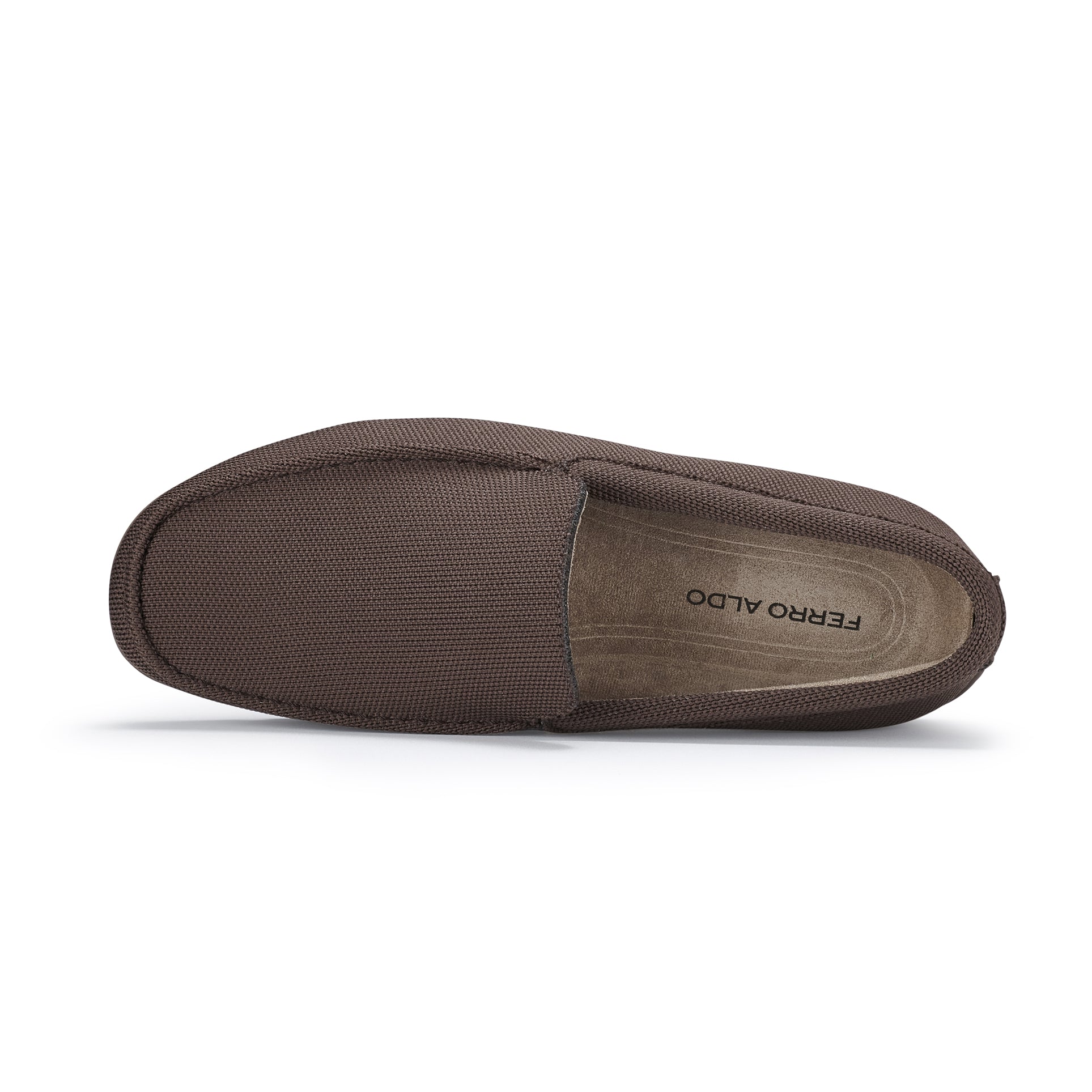 Men's Minimalist Slip-on Venetian Moccasin Loafers | Danilo by Ferro Aldo | Conal Footwear | Top-Down Angle View