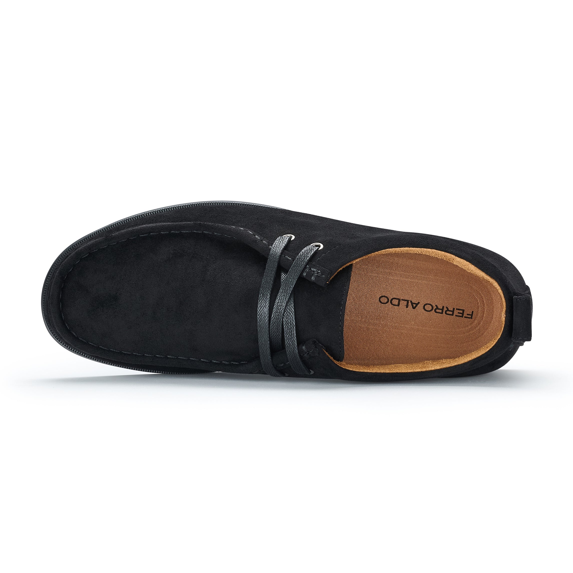 Men's Casual Moc-Toe Vegan Loafer | Dareon by Ferro Aldo | Conal Footwear | Top-Down Angle View