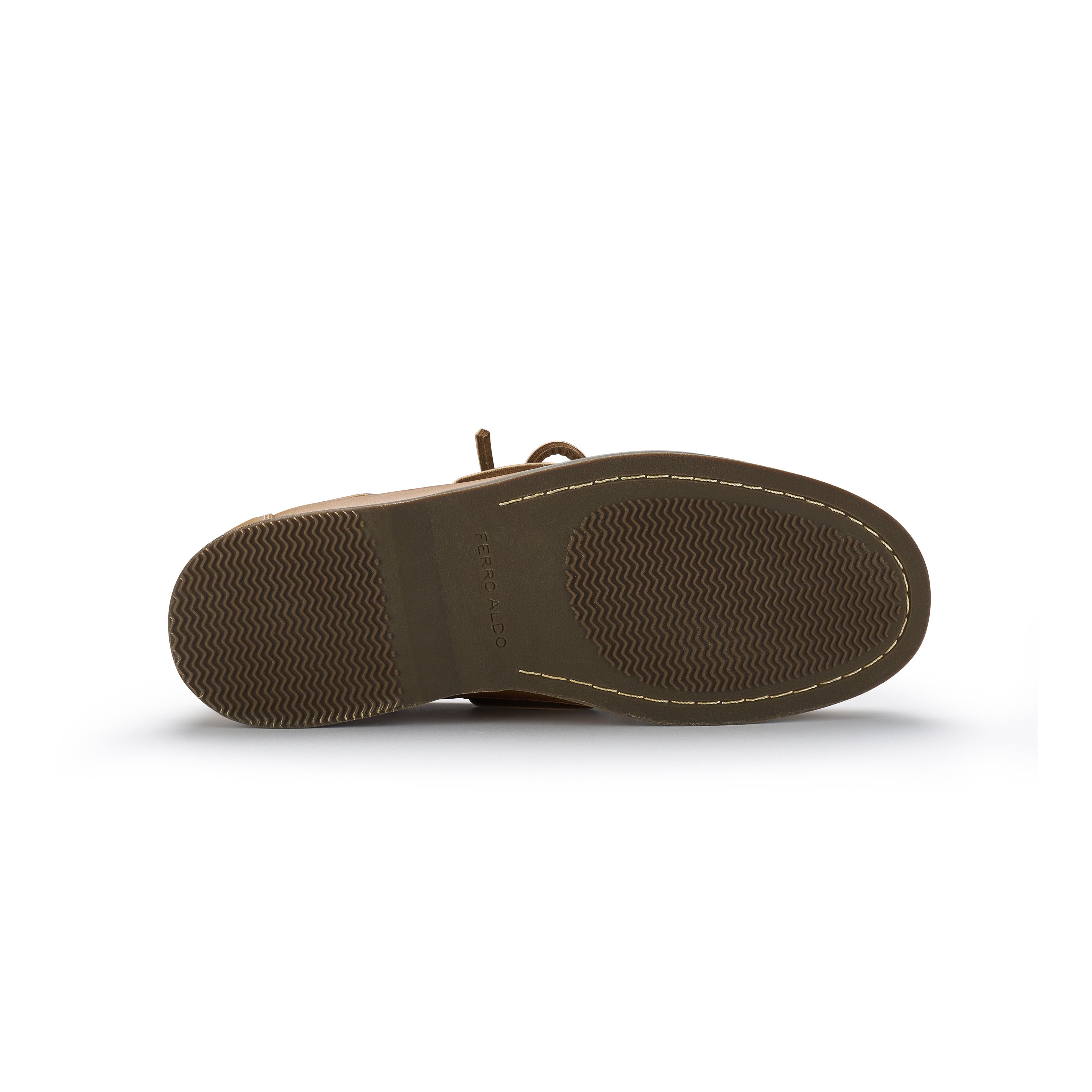 Moc Toe Boat Shoes Loafers | Daven by Ferro Aldo | Conal Footwear | Bottom Sole Angle View