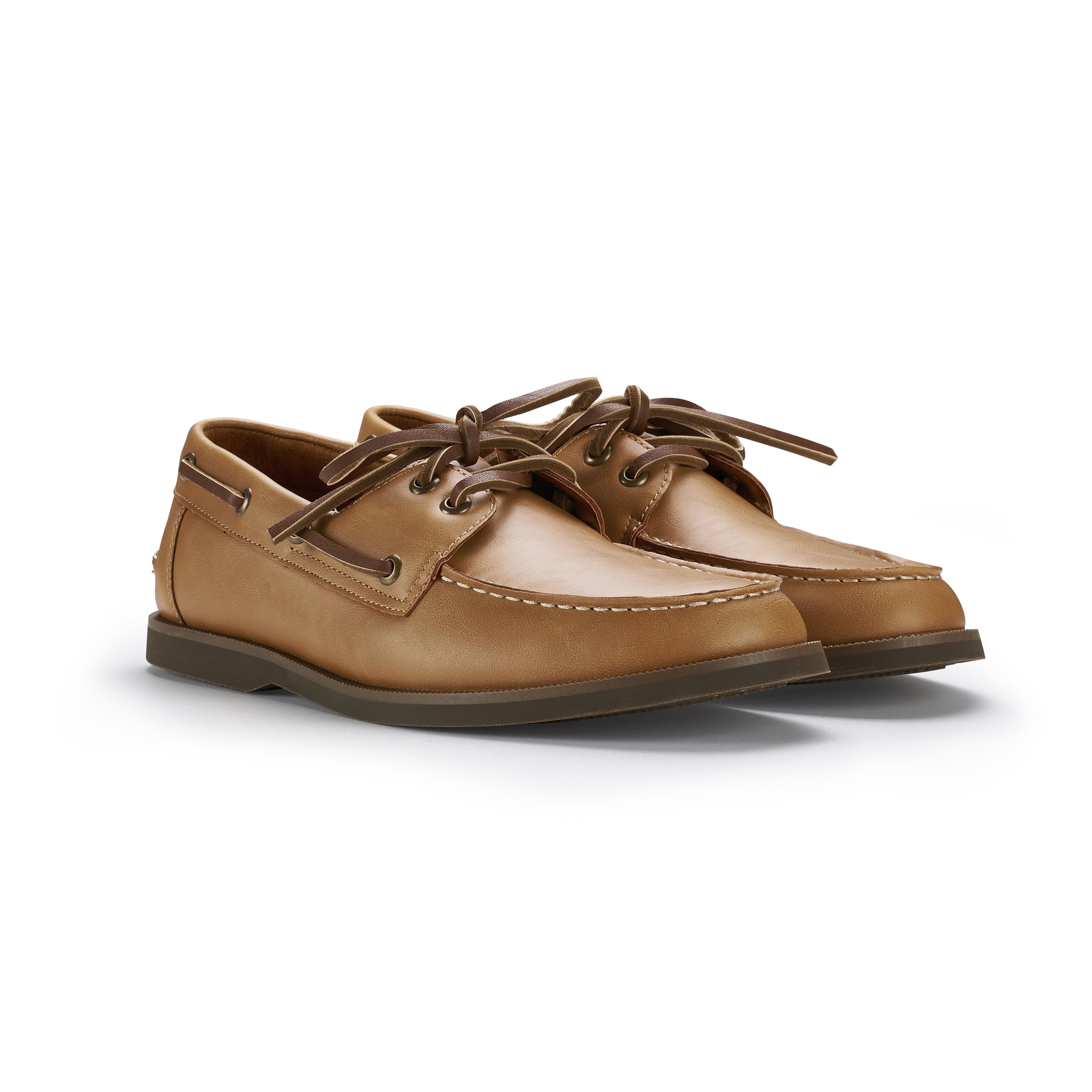 Moc Toe Boat Shoes Loafers | Daven by Ferro Aldo | Conal Footwear | Paired Angle View