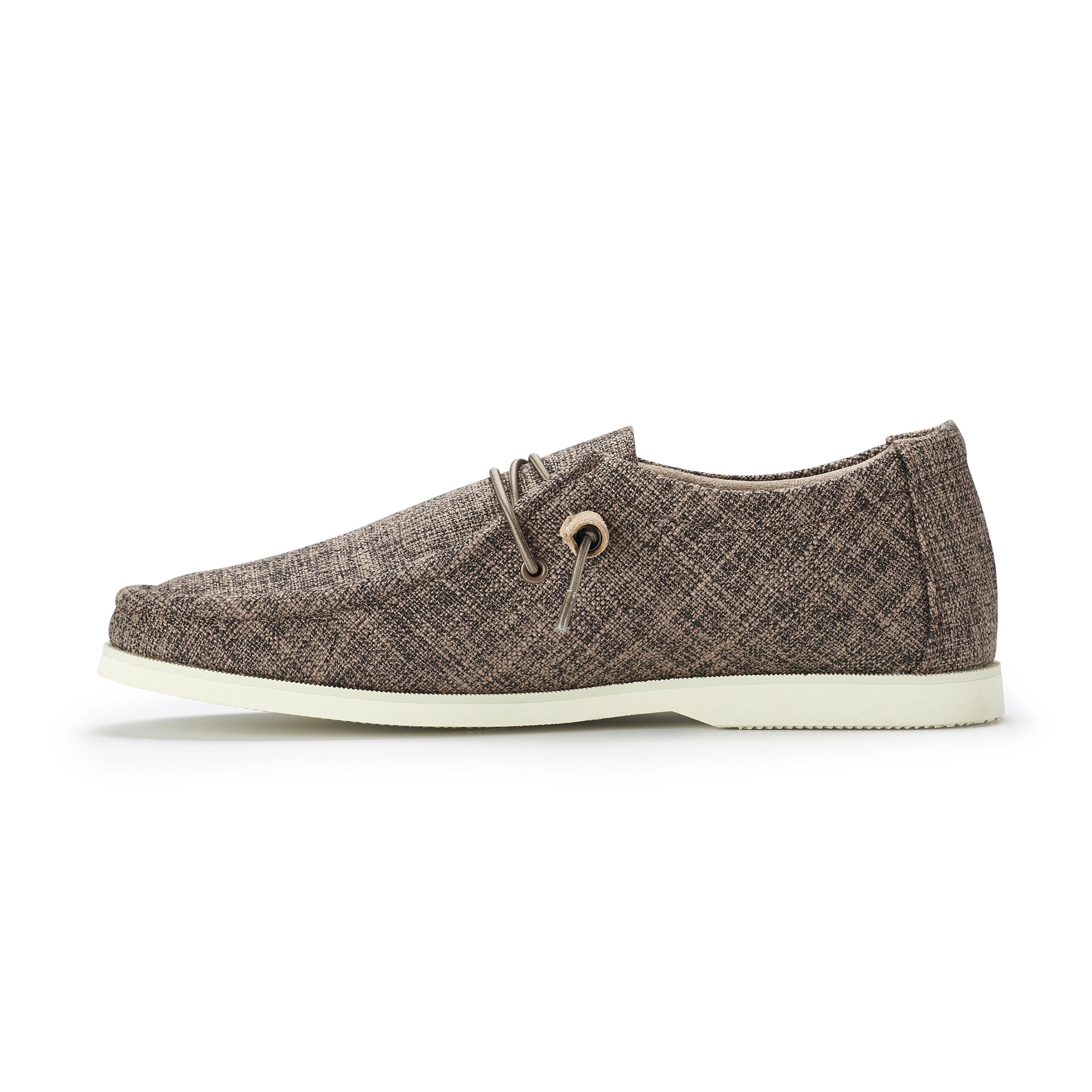 Men's Lightweight Canvas Boat Shoes | Daviel by Ferro Aldo | Conal Footwear | Inner Side Angle View