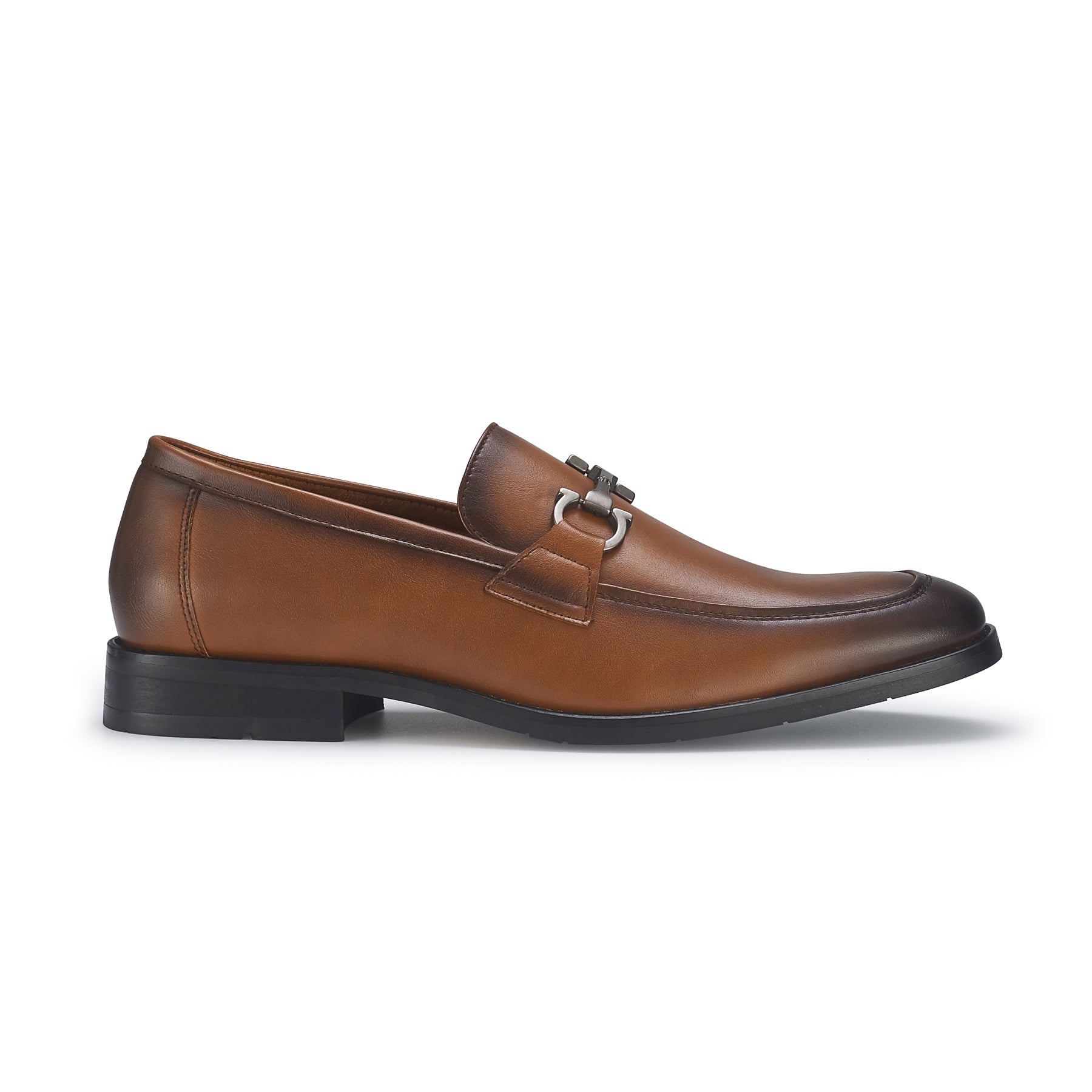 Metal Buckle Loafers | Daxon by Ferro Aldo | Conal Footwear | Outer Side Angle View