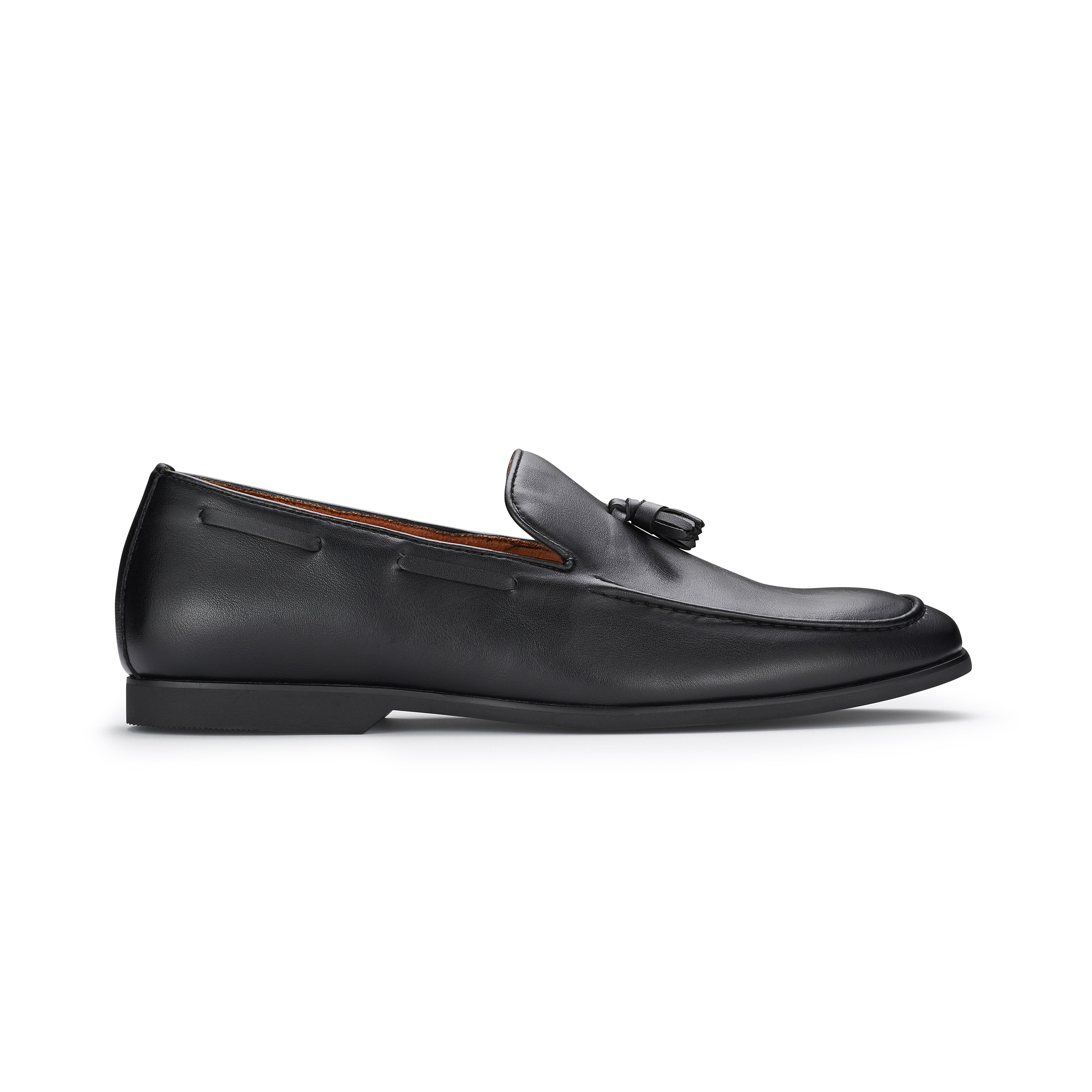 Men's Loafers with Tassels Accent | Denzel by Ferro Aldo | Conal Footwear | Outer Side Angle View