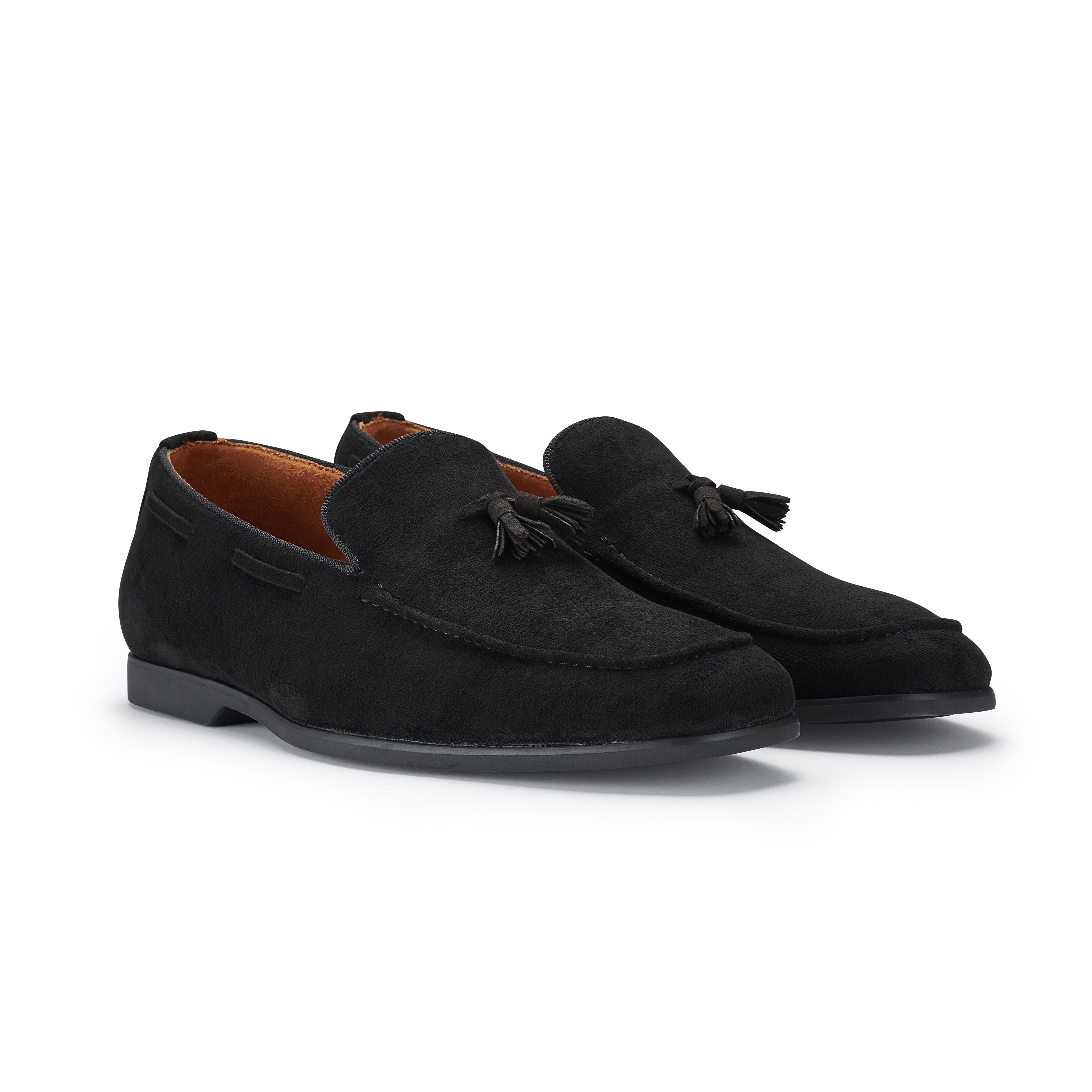 Men's Loafers with Tassels Accent | Denzel by Ferro Aldo | Conal Footwear | Paired Angle View