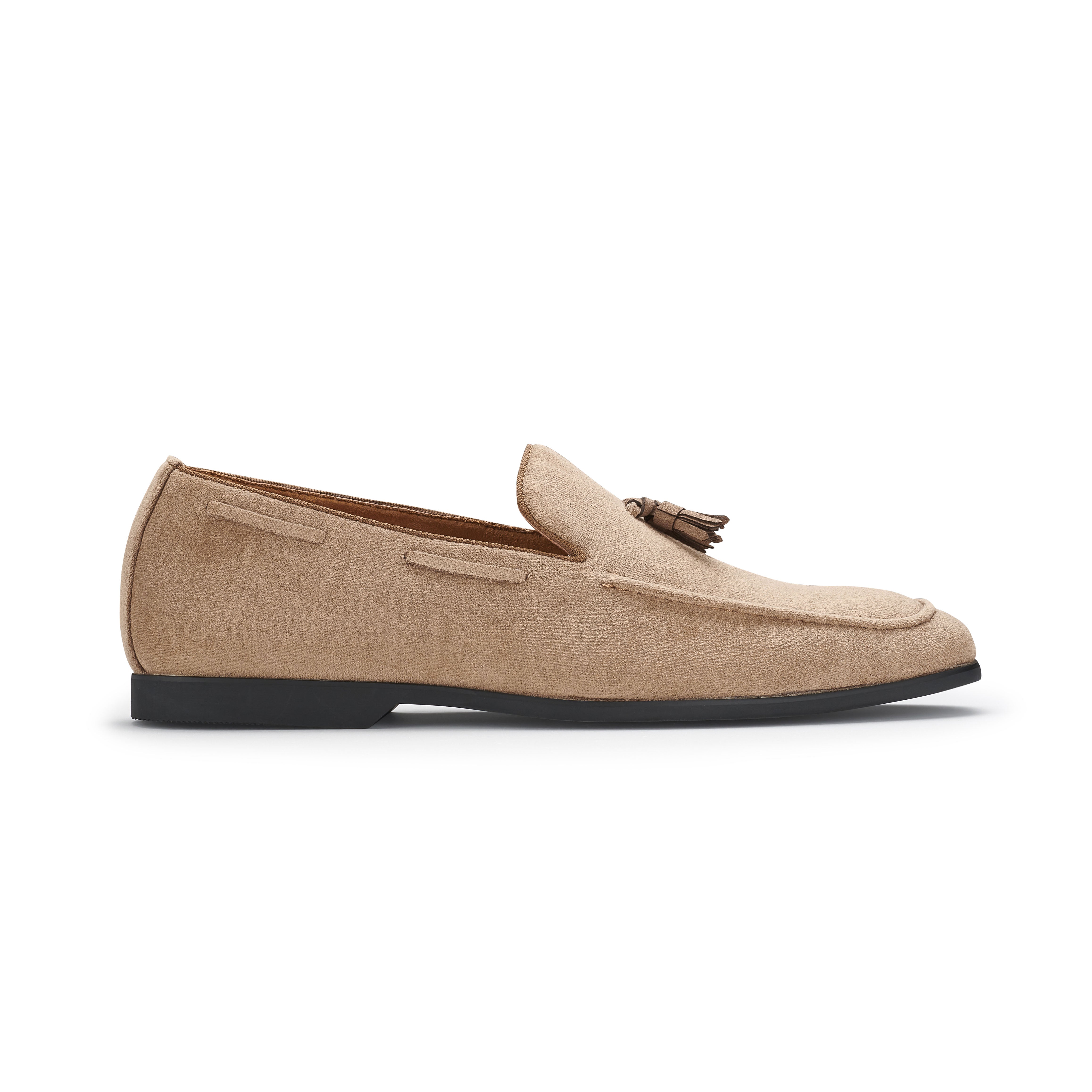 Men's Loafers with Tassels Accent | Denzel by Ferro Aldo | Conal Footwear | Outer Angle View