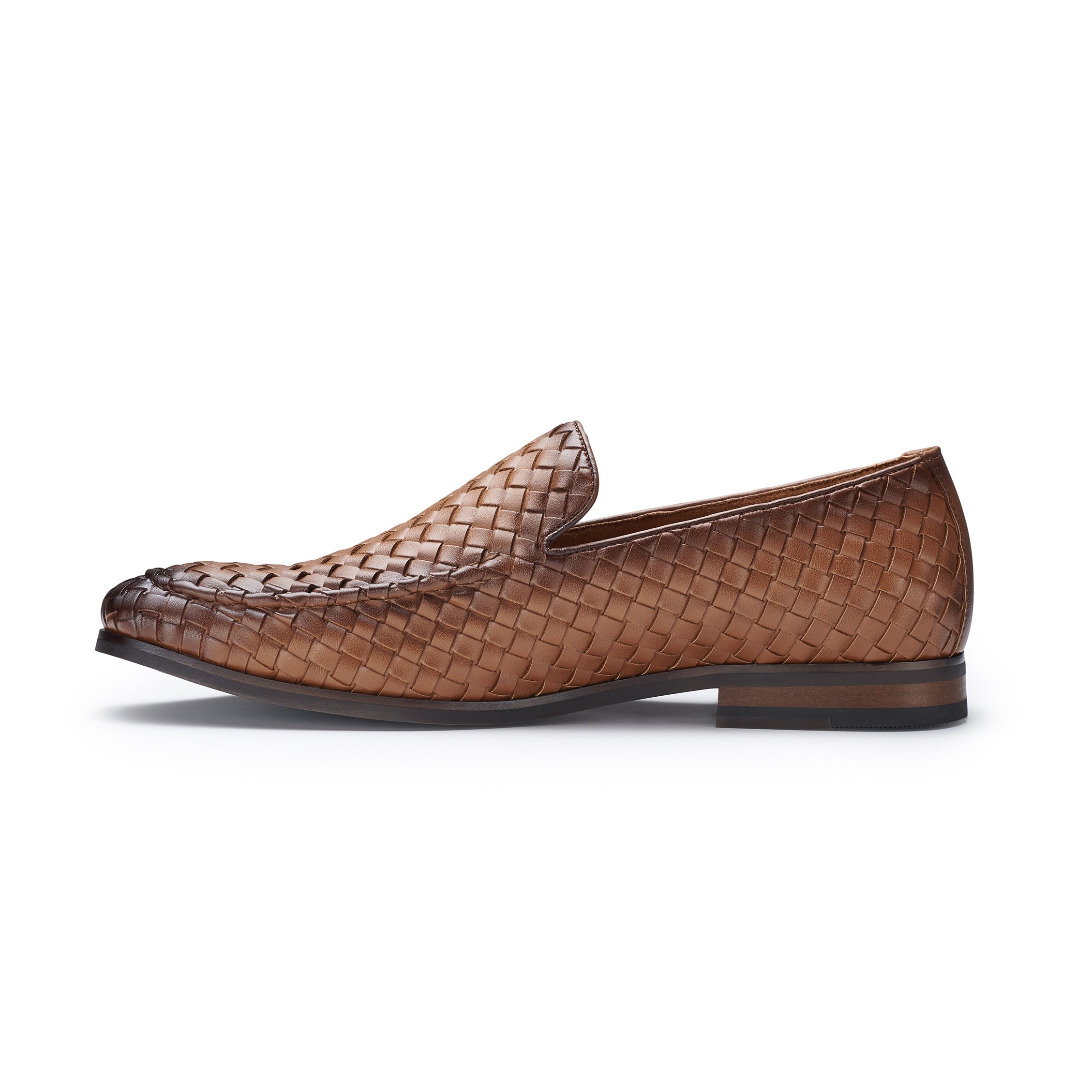 Men's Woven Loafers | Dio by Ferro Aldo | Conal Footwear | Inner Side Angle View