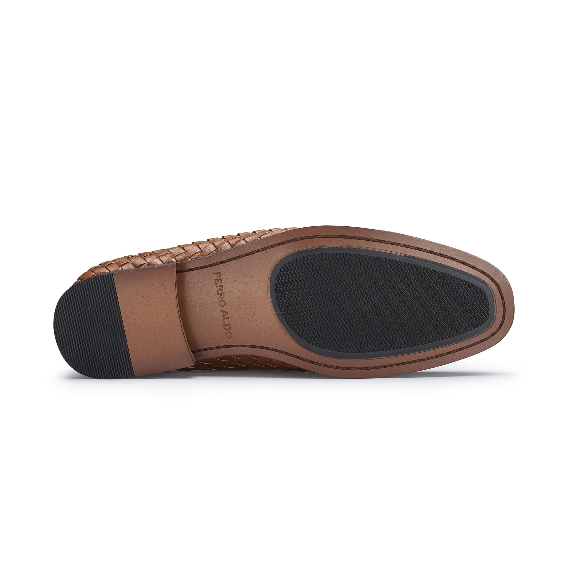 Men's Woven Loafers | Dio by Ferro Aldo | Conal Footwear | Bottom Sole Angle View