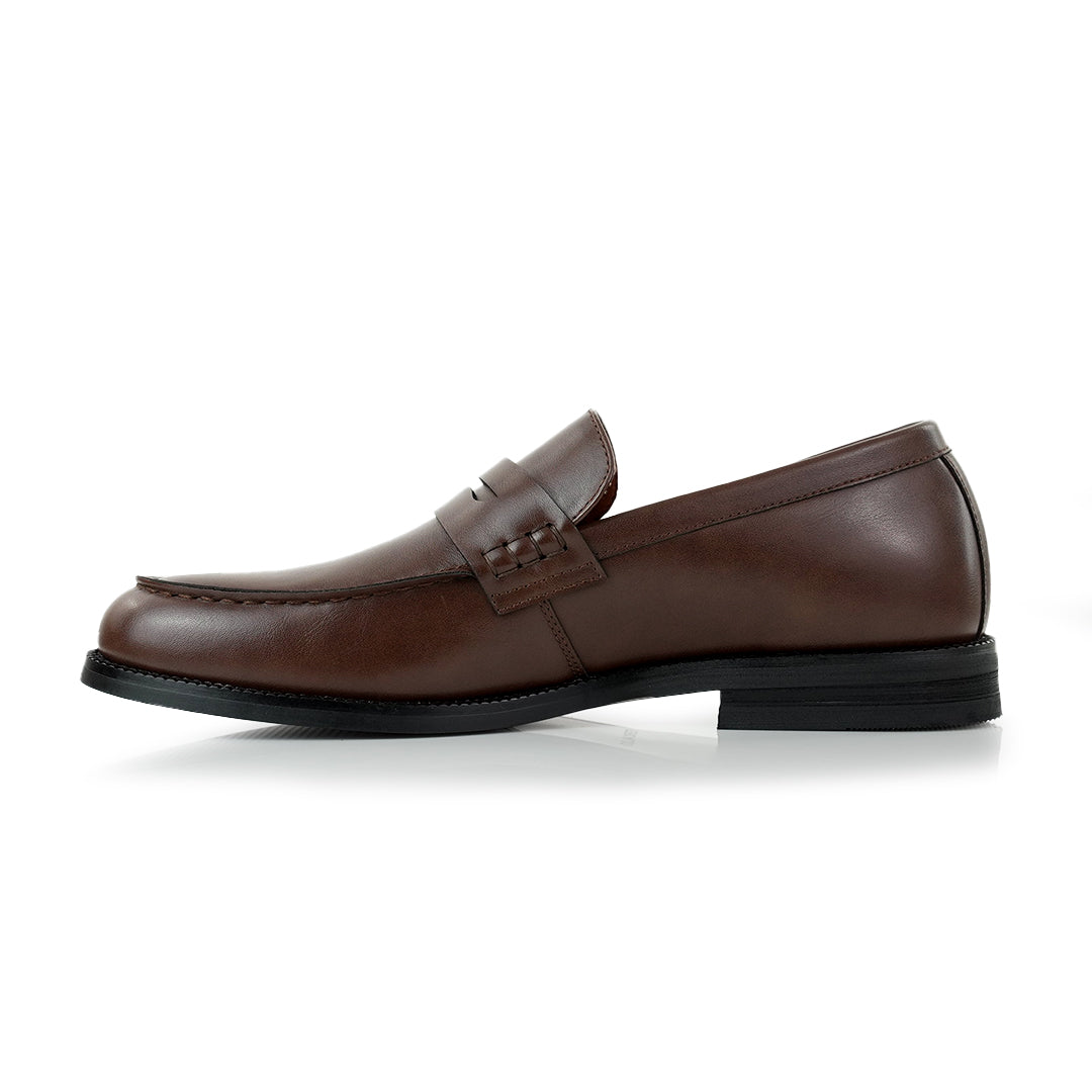 Synthetic Leather Loafers | Douglas by Ferro Aldo | Conal Footwear | Inner Side Angle View