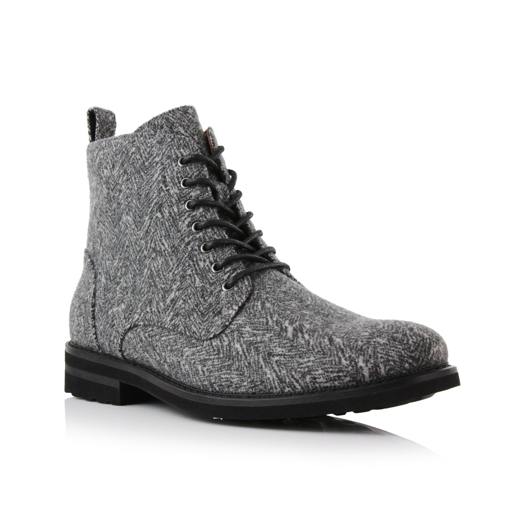 Woolen Ankle Boots | Duke by Polar Fox | Conal Footwear | Main Angle View