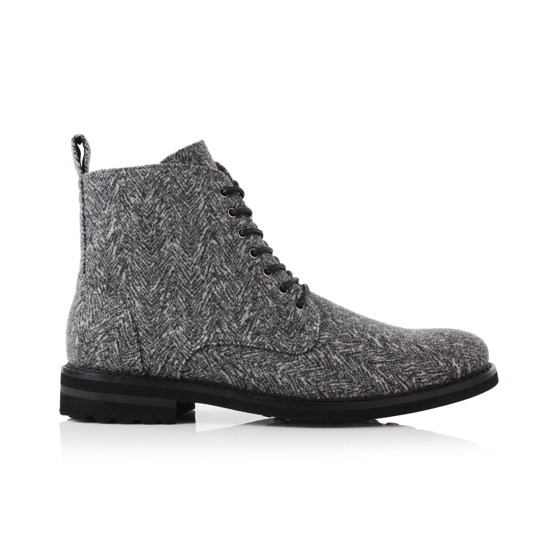 Woolen Ankle Boots | Duke by Polar Fox | Conal Footwear | Outer Side Angle View