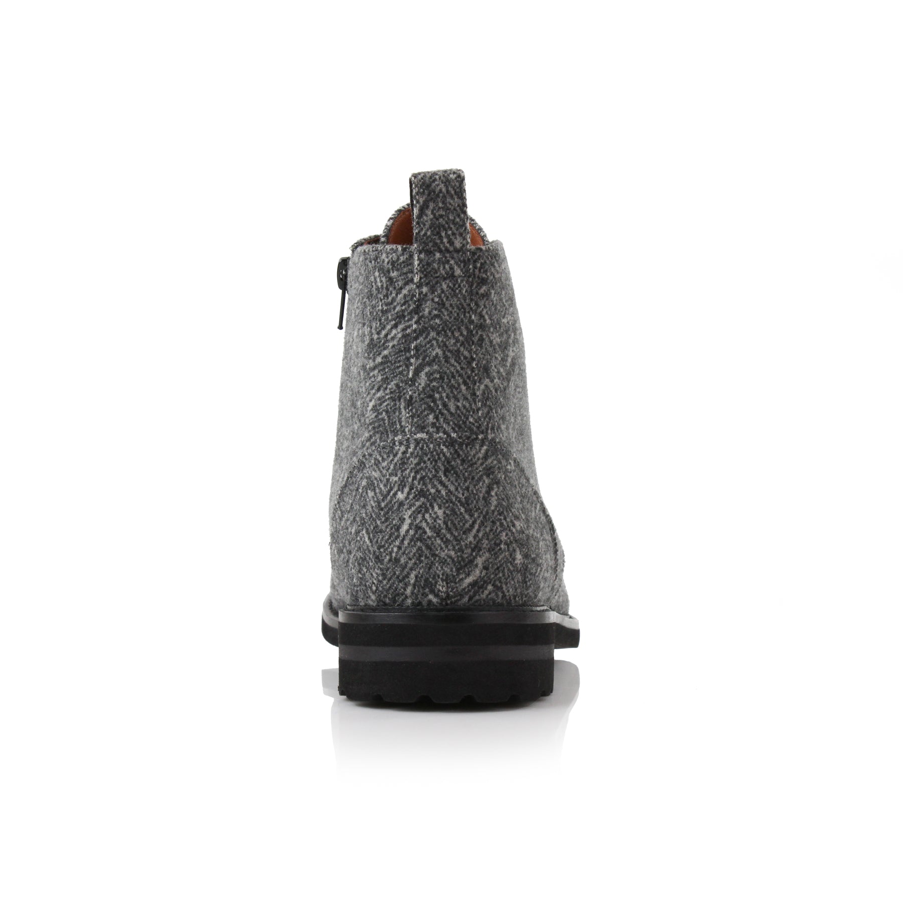 Woolen Ankle Boots | Duke by Polar Fox | Conal Footwear | Back Angle View