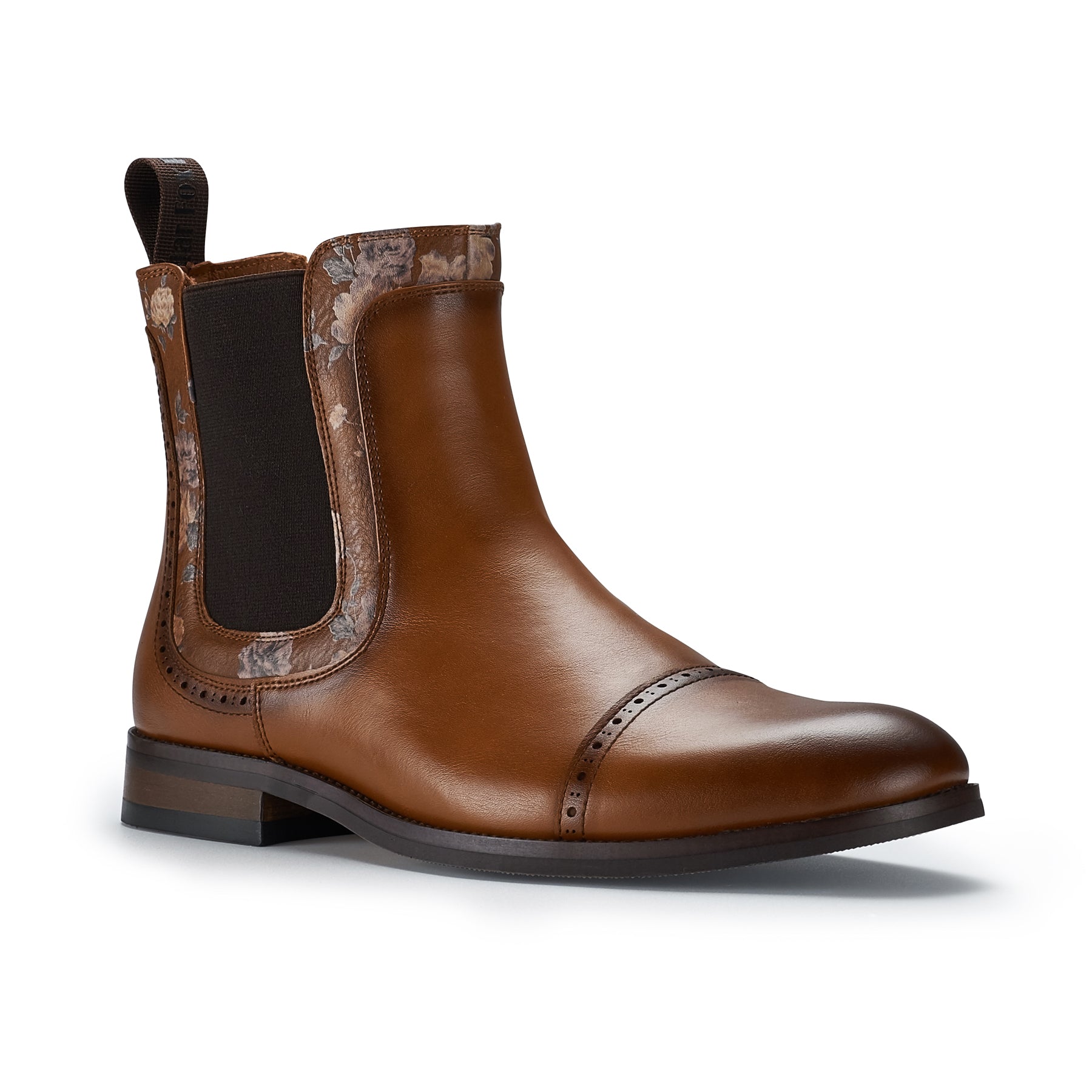 Men's Cap toe and Floral Chelsea Boots Frederick Ferro Aldo