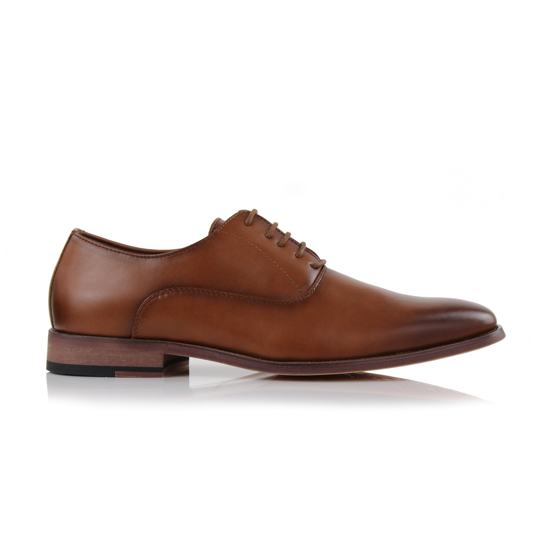 Burnished Leather Oxfords | George by Ferro Aldo | Conal Footwear | Outer Side Angle View