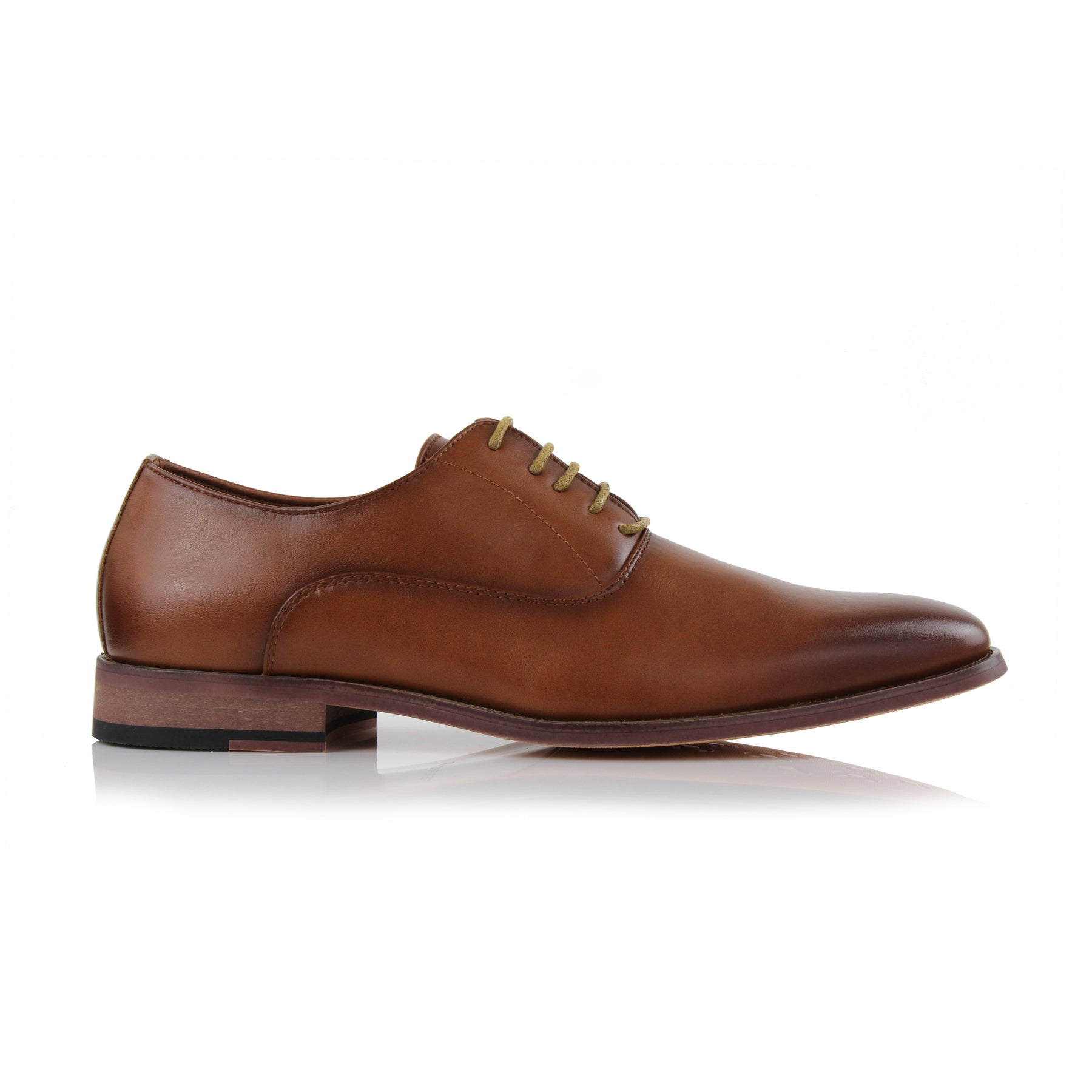 Burnished Leather Oxfords | George by Ferro Aldo | Conal Footwear | Outer Side Angle View
