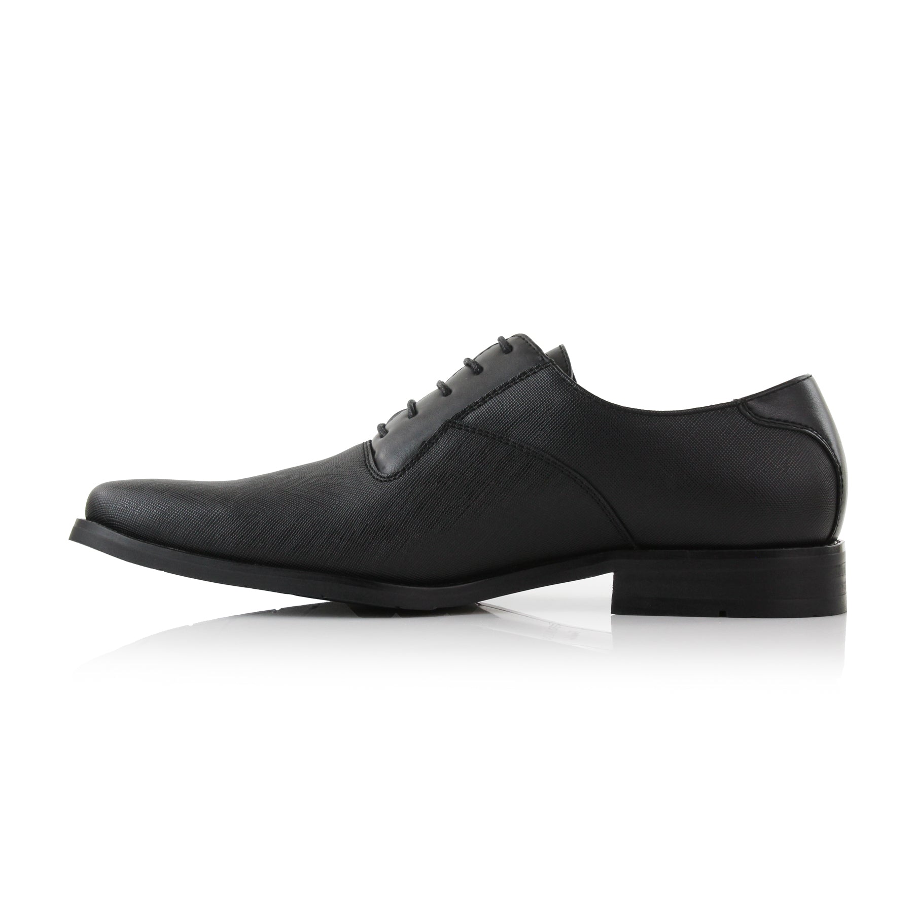 Embossed Oxford Shoes | Javier by Ferro Aldo | Conal Footwear | Inner Side Angle View