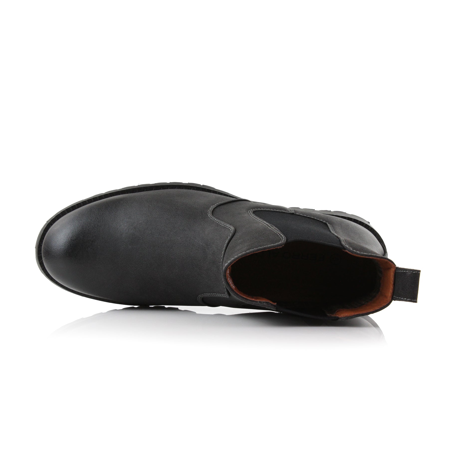 Plain-Toe Chelsea Boots | Jayden by Ferro Aldo | Conal Footwear | Top-Down Angle View