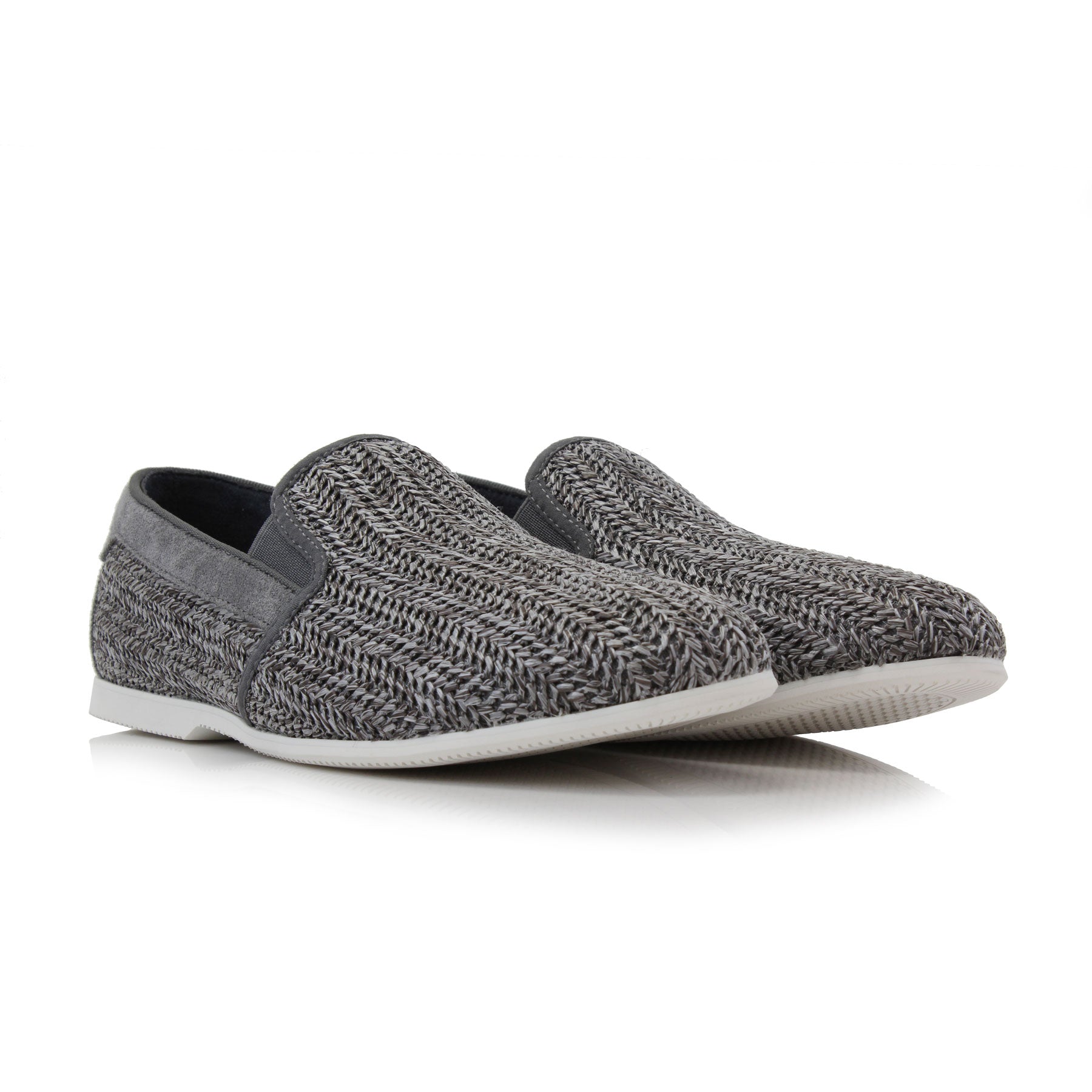 Woven Loafers | Jiro by Ferro Aldo | Conal Footwear | Paired Angle View
