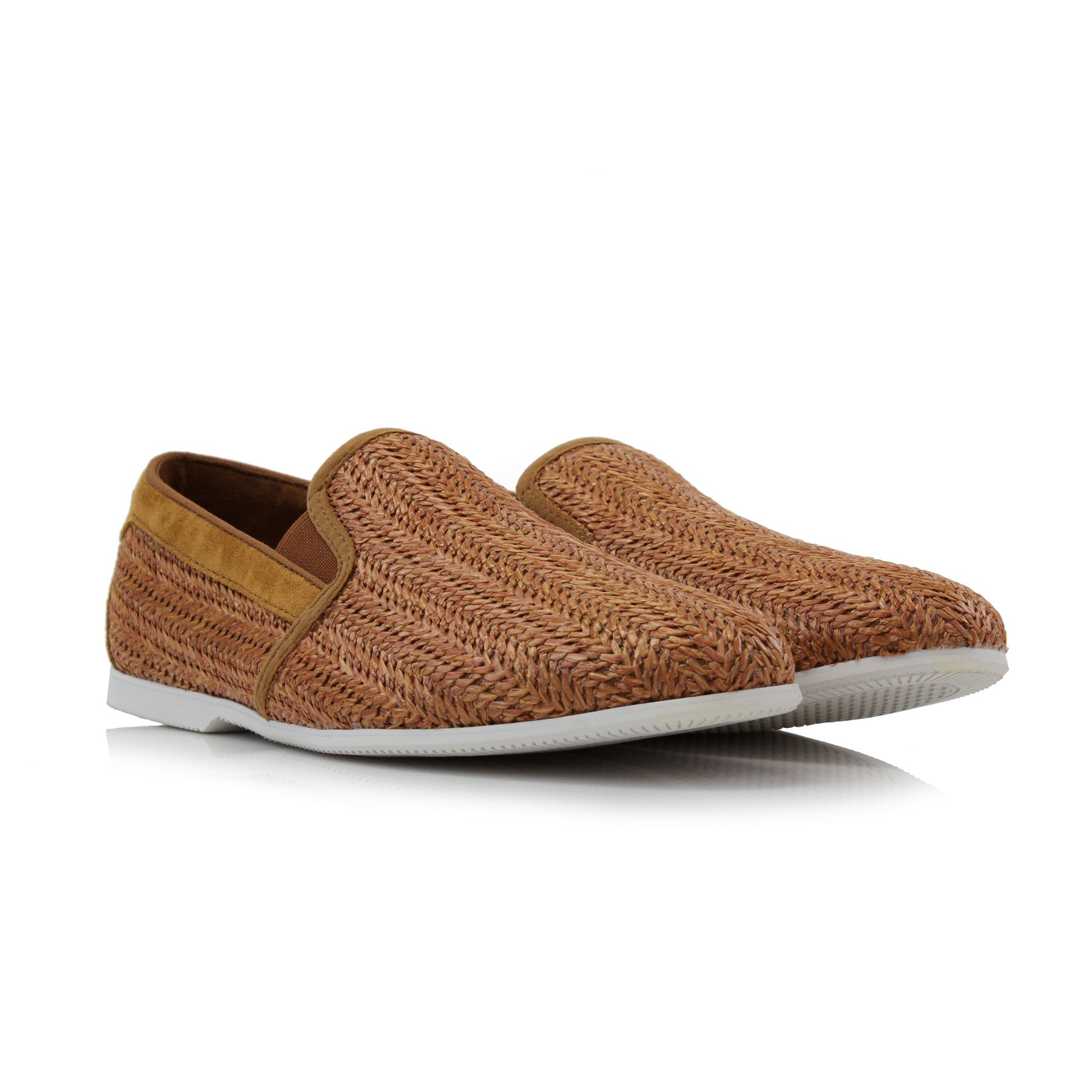 Woven Loafers | Jiro by Ferro Aldo | Conal Footwear | Paired Angle View