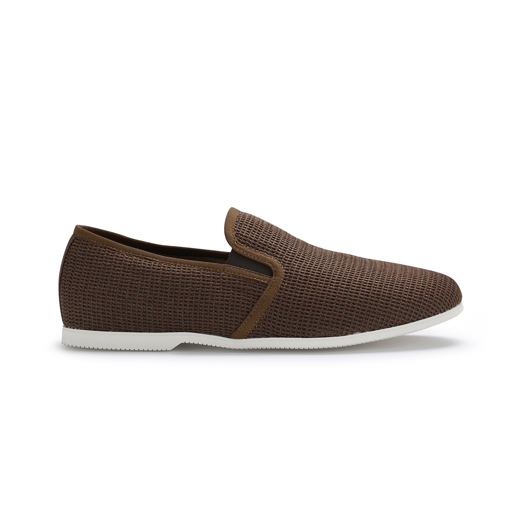 Men's Knitted Slip-On Loafers | Keaton by Ferro Aldo | Conal Footwear | Outer Side Angle View