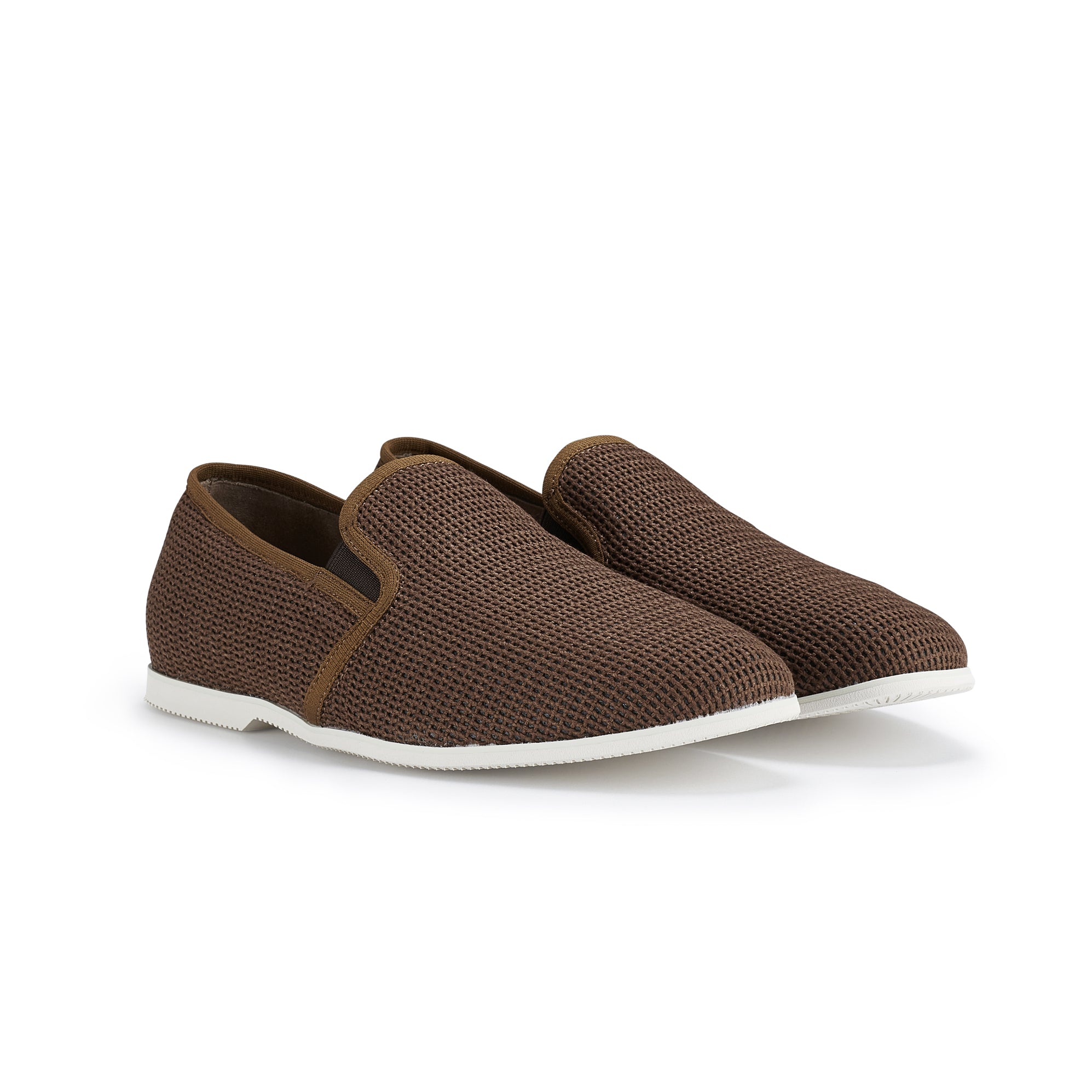 Men's Knitted Slip-On Loafers | Keaton by Ferro Aldo | Conal Footwear | Paired Angle View