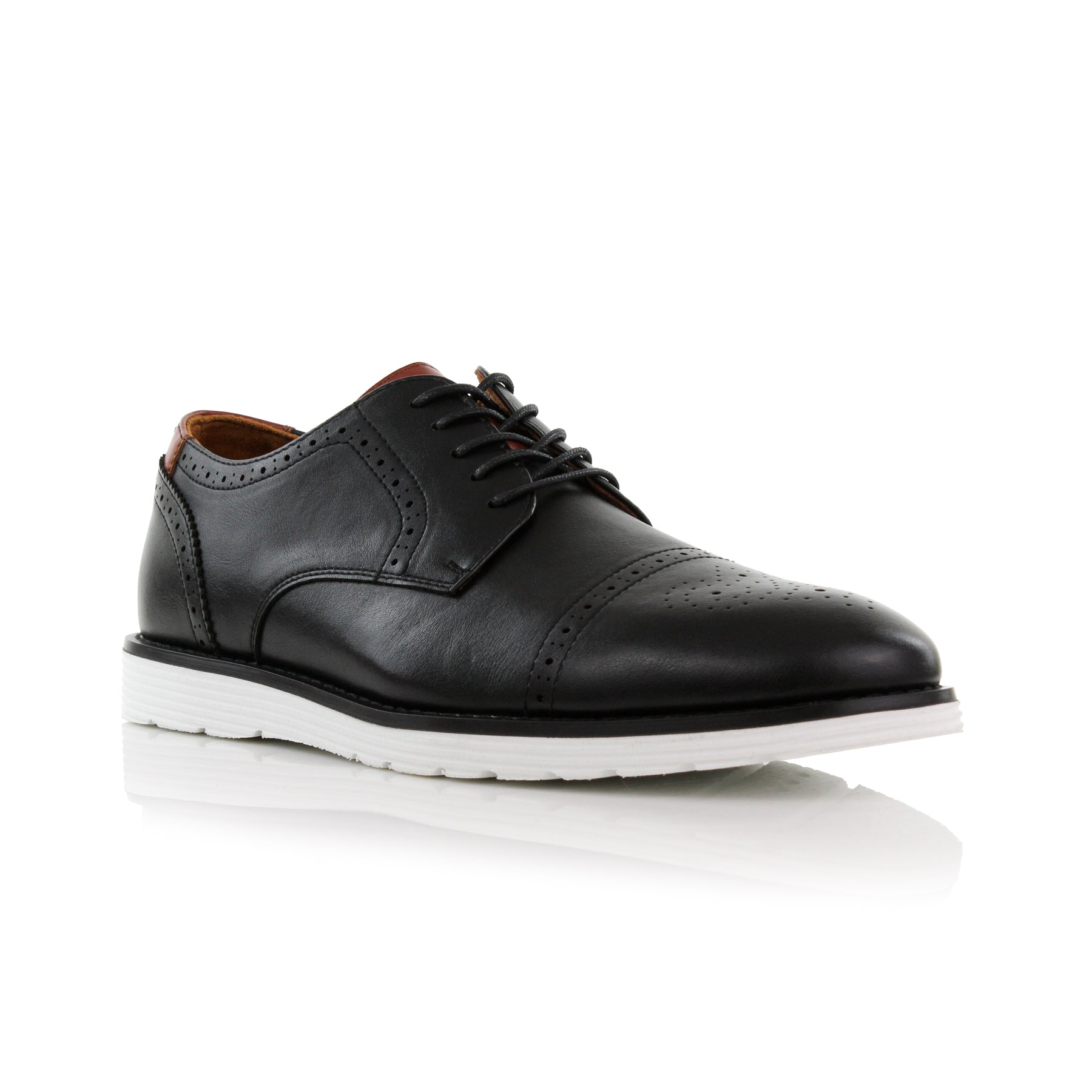 Brogue Derby Sneakers | Kenneth by Ferro Aldo | Conal Footwear | Main Angle View